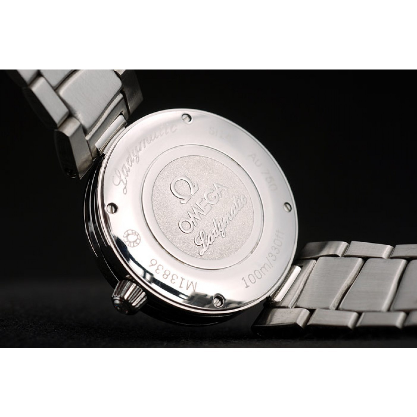 MiroTime Omega DeVille Ladymatic Stainless Steel Strap White Dial
