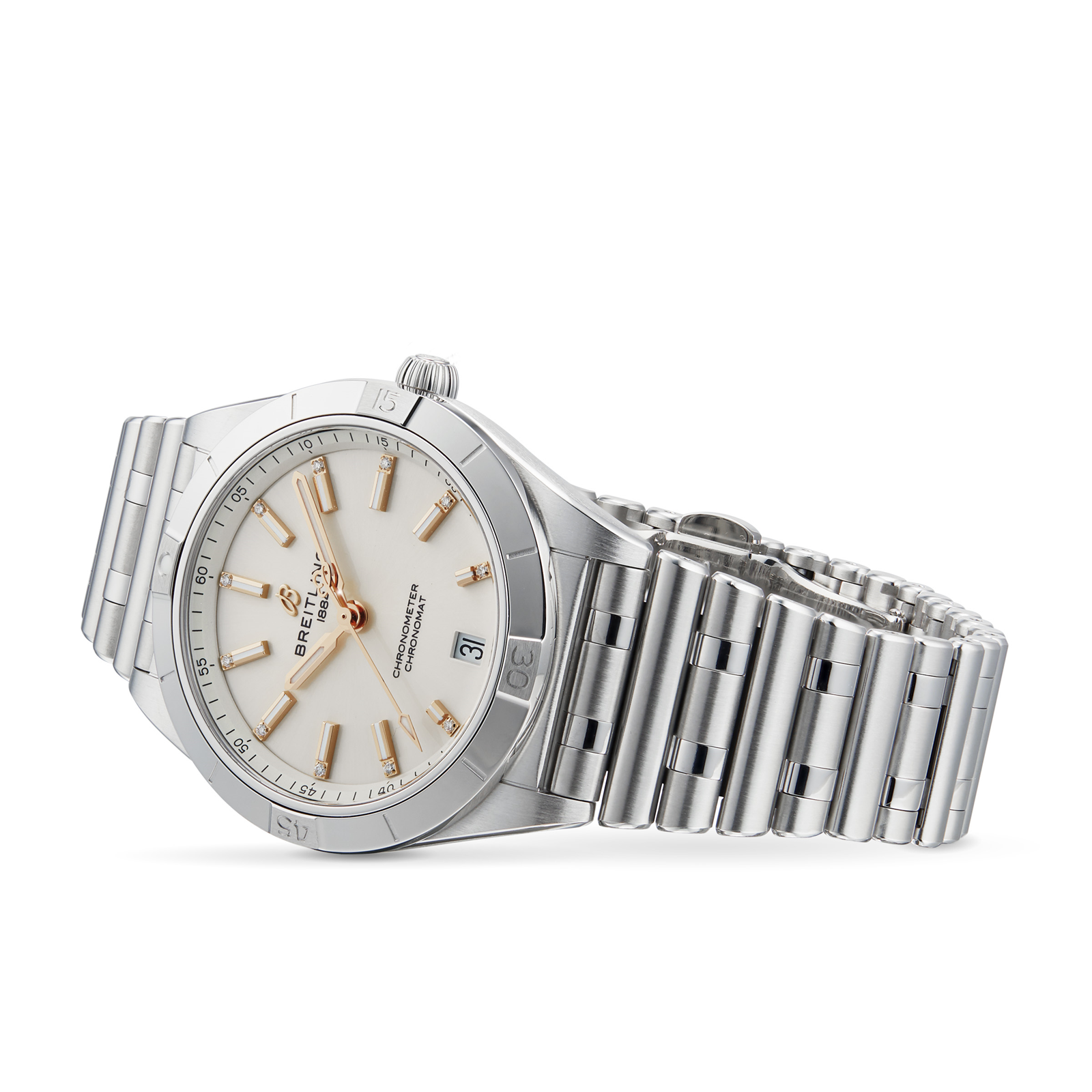 MiroTime Swiss Breitling Chronomat 36mm Ladies Watch A10380101A2A1
