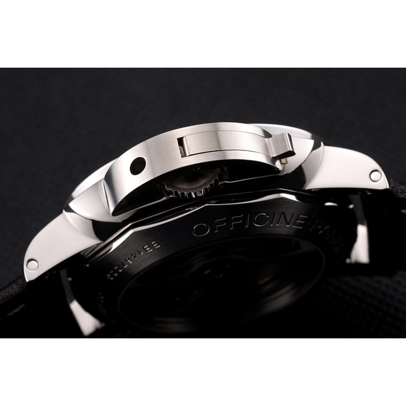 MiroTime Swiss Panerai Luminor Marina 1950 3 Days Brown Dial Stainless Steel Case Black Leather Strap