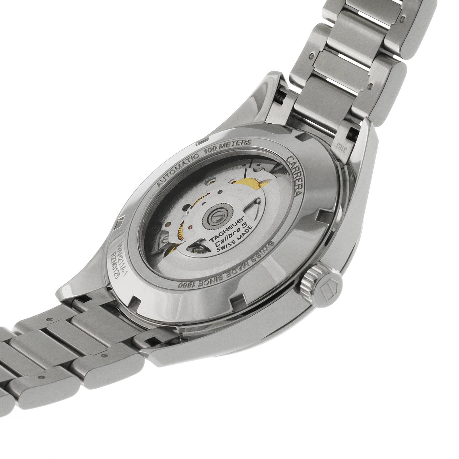 MiroTime TAG Heuer Carrera Calibre 5 39mm Mens Watch WAR211A.BA0782
