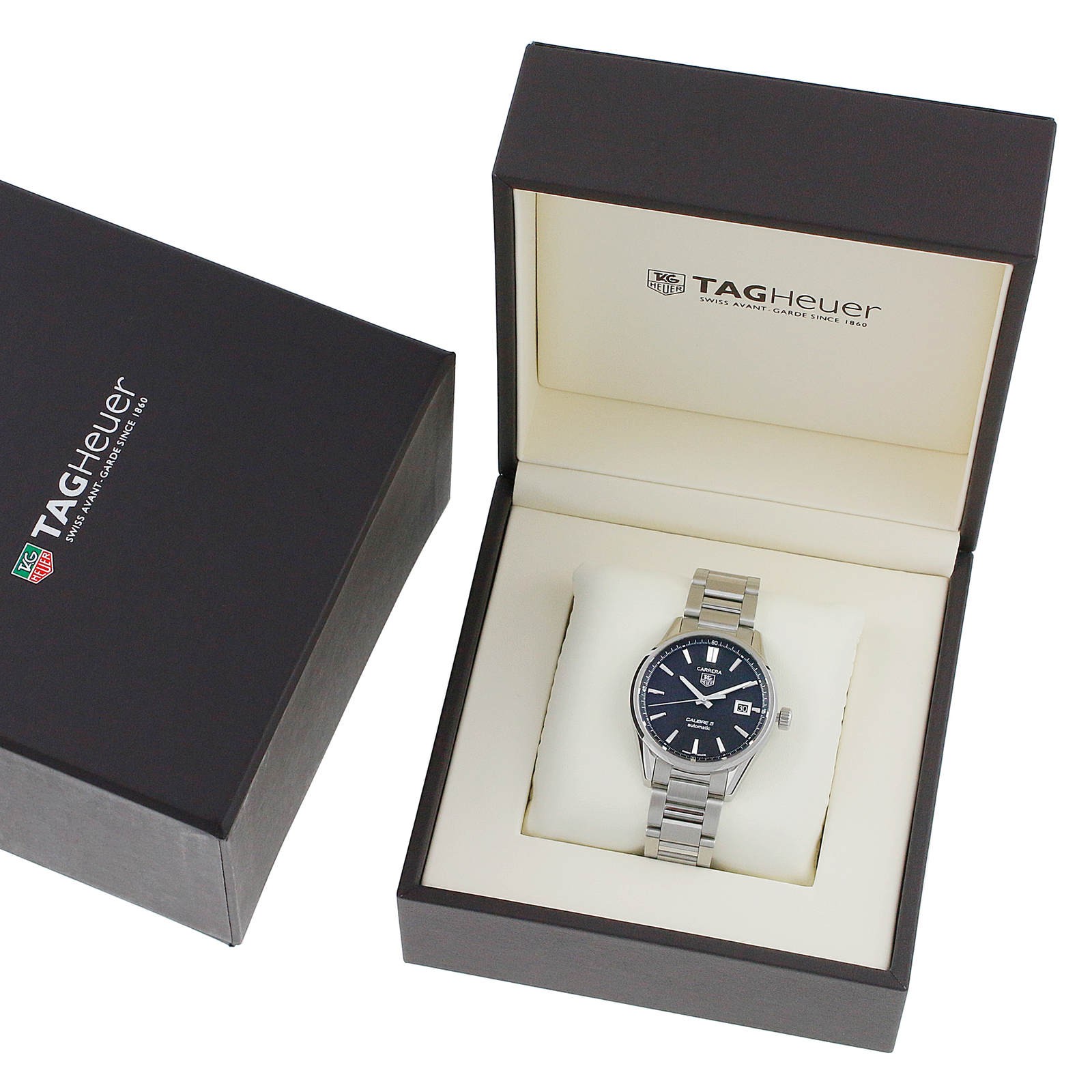 MiroTime TAG Heuer Carrera Calibre 5 39mm Mens Watch WAR211A.BA0782