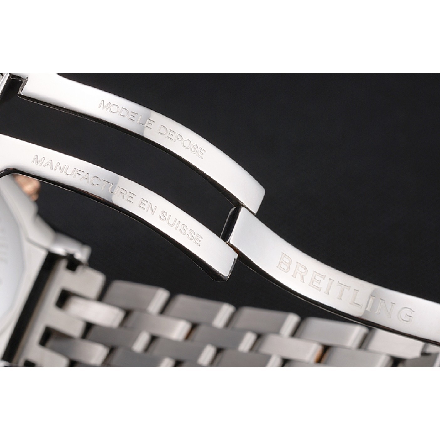 MiroTime Swiss Breitling Certifie Stainless Steel Bezel White Dial 80288