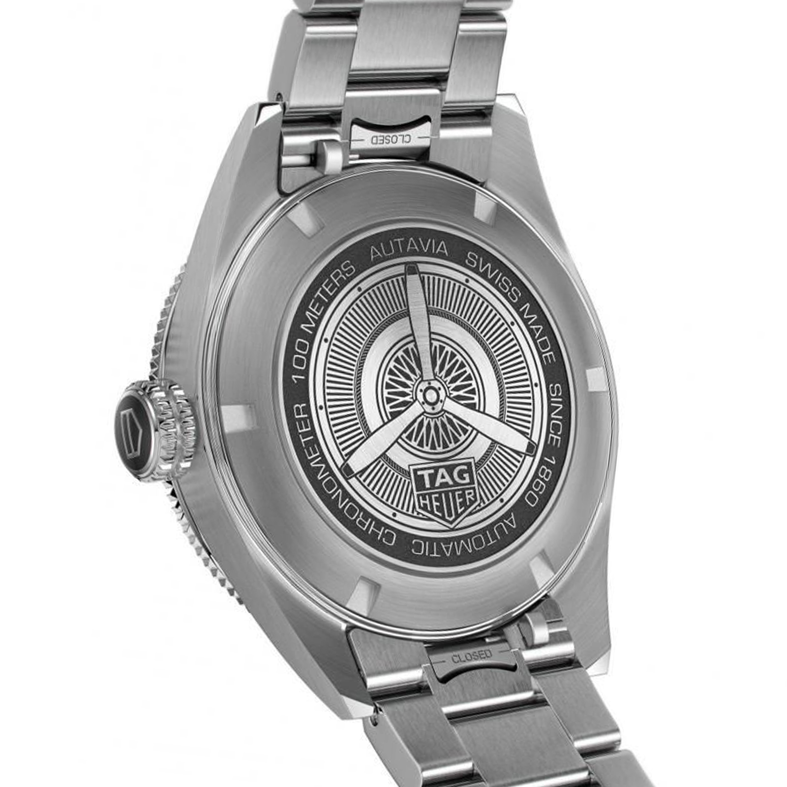 MiroTime TAG Heuer Autavia Calibre 5 COSC 42mm Mens Watch WBE5114.EB0173