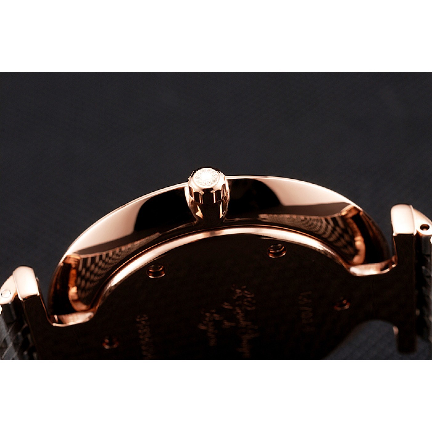 MiroTime Swiss Longines Grande Classique White Dial Roman Numerals Rose Gold Case Two Tone Bracelet
