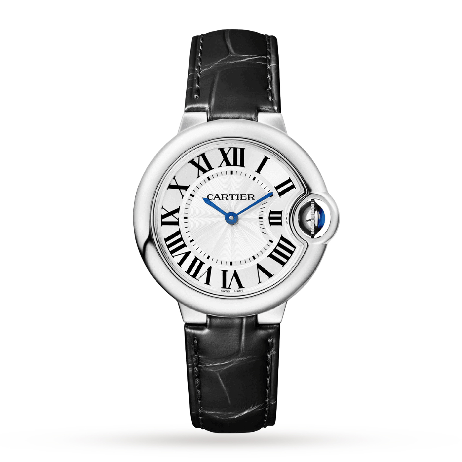MiroTime Swiss Ballon Bleu de Cartier watch, 33mm, steel