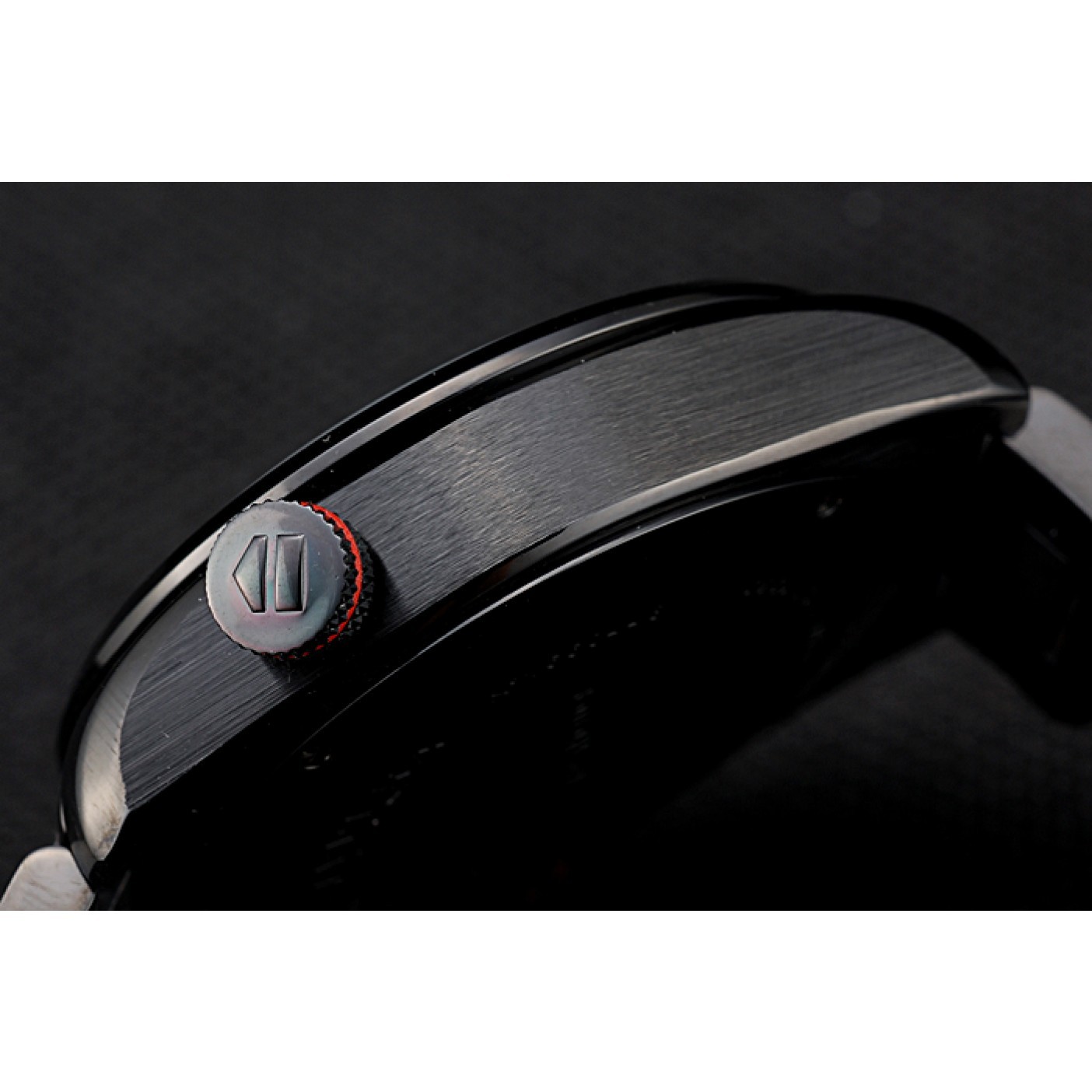 MiroTime Tag Heuer Carrera Black Stainless Steel Case Black Dial 98243
