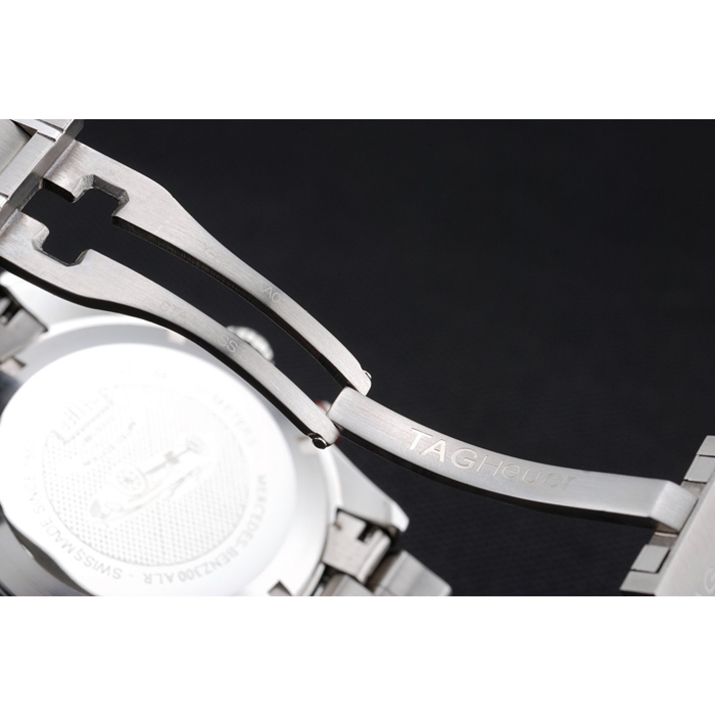 MiroTime Carrera Black Dial Calibre 16 Link Tag Heuer Watch-tag140
