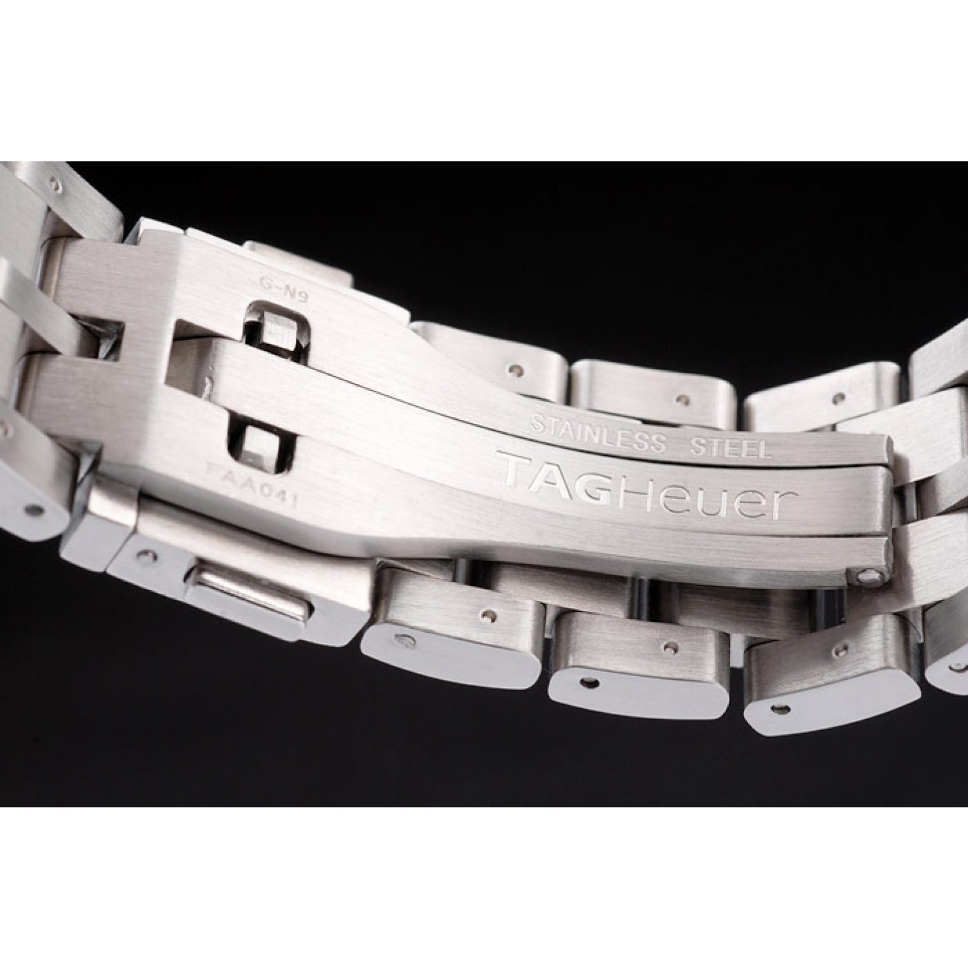 MiroTime Tag Heuer Swiss SLR Tachymeter Bezel Stainless Steel White Dial
