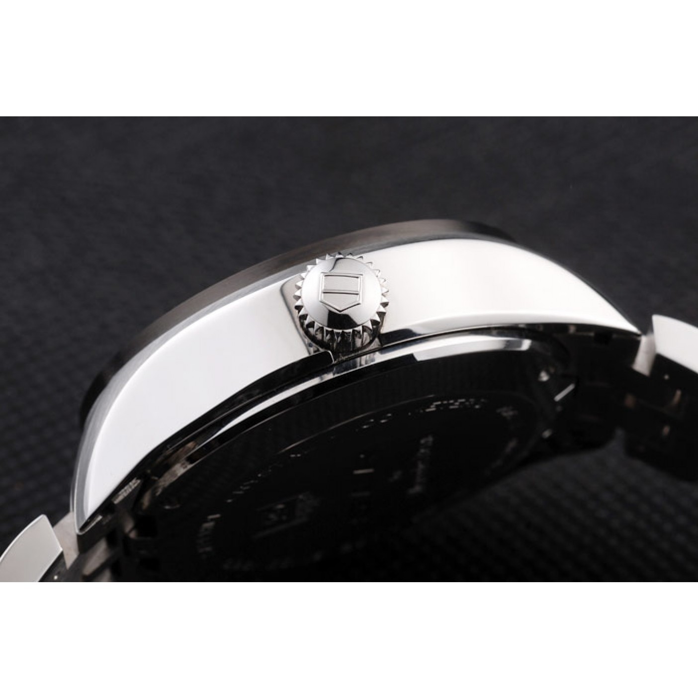 MiroTime Tag Heuer Swiss SLR Tachymeter Bezel Stainless Steel White Dial