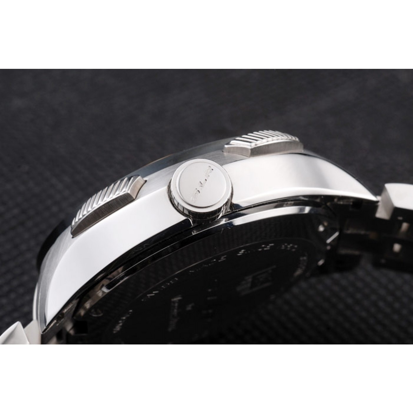 MiroTime Tag Heuer Swiss SLR Tachymeter Bezel Stainless Steel White Dial