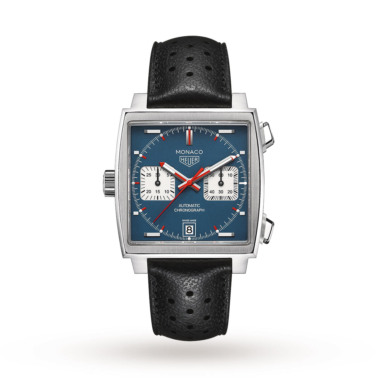 MiroTime Swiss TAG Heuer Vintage Monaco 39mm Mens Watch CAW211P.FC6356