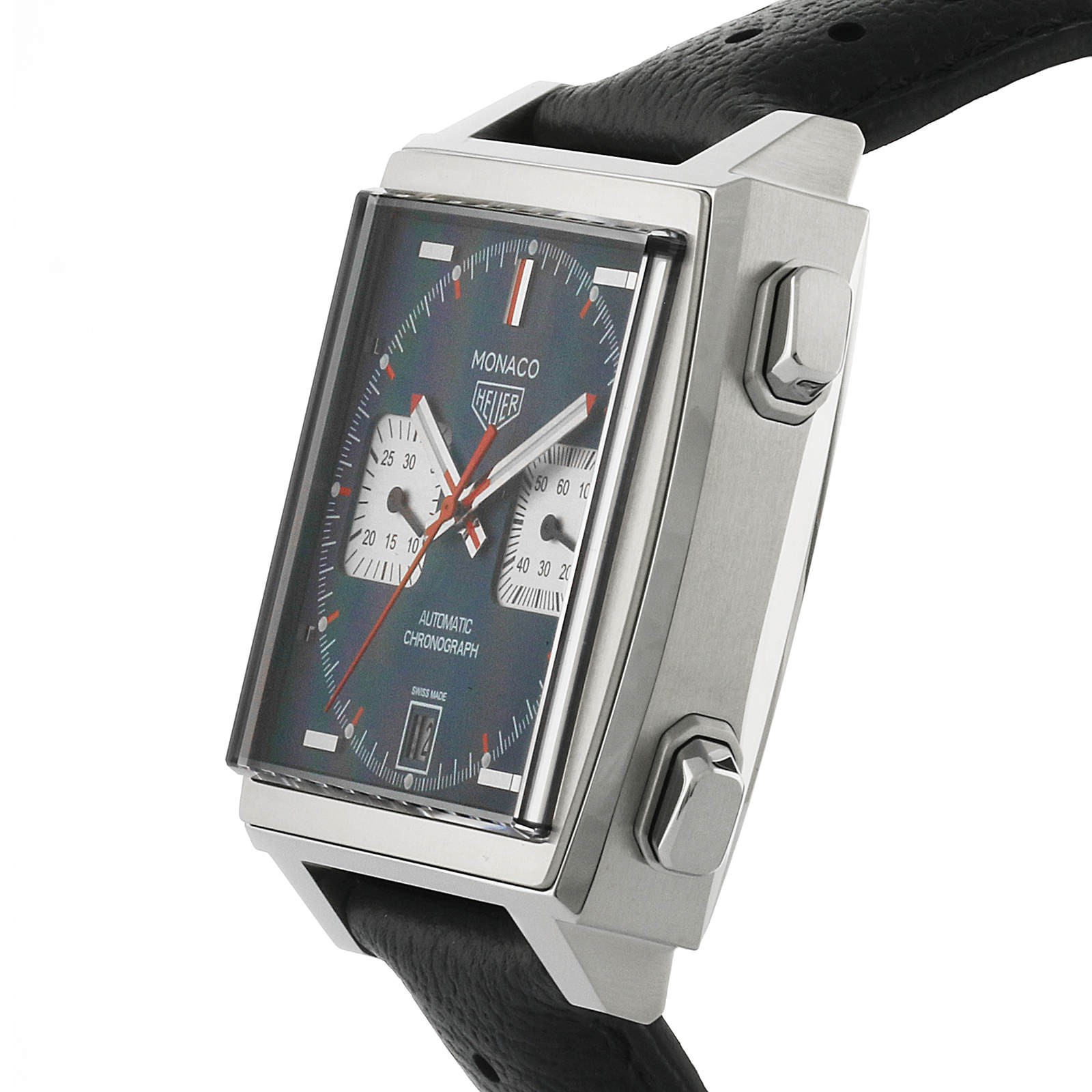 MiroTime Swiss TAG Heuer Vintage Monaco 39mm Mens Watch CAW211P.FC6356