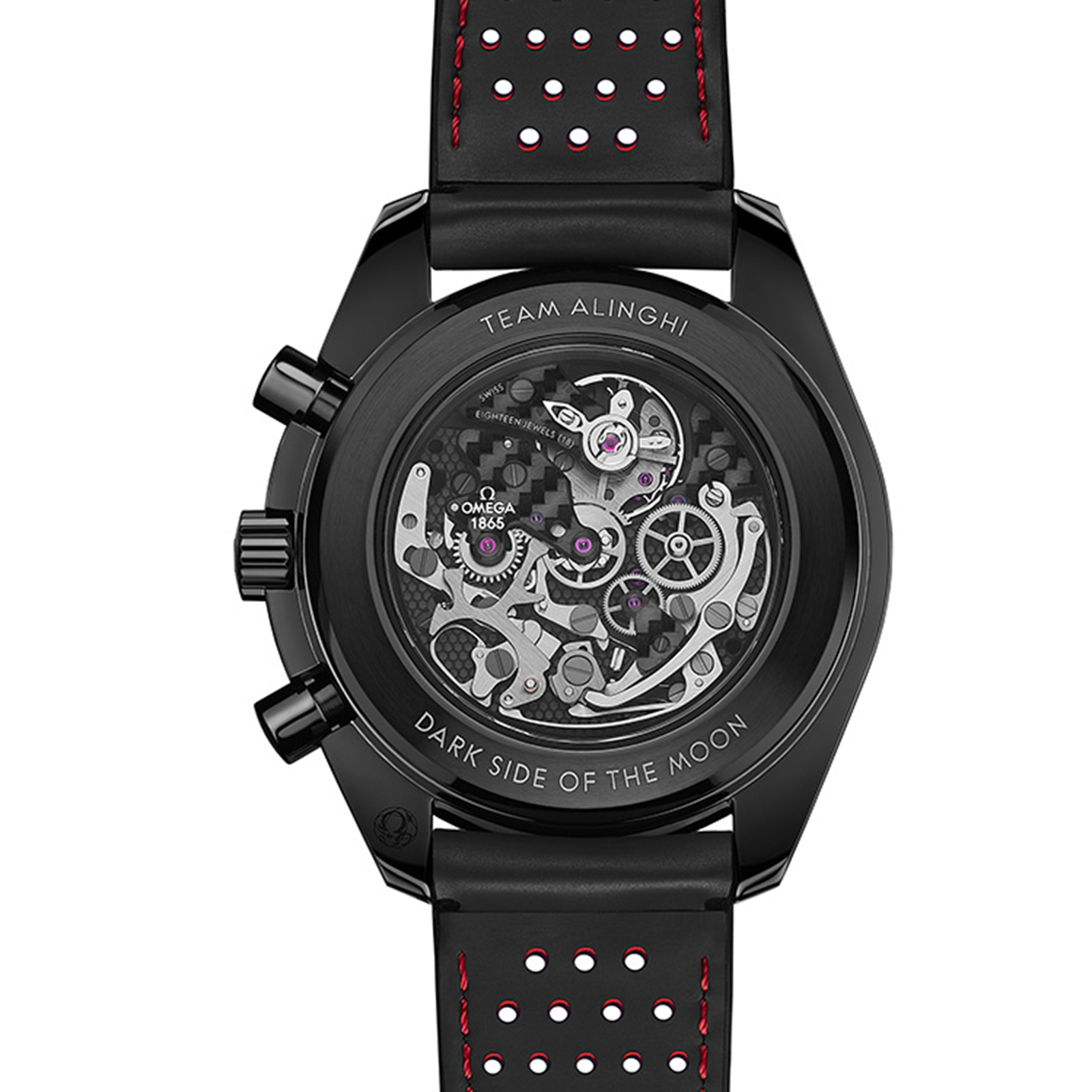 MiroTime Swiss Omega Speedmaster Dark Side of the Moon ALINGHI O31192443001002