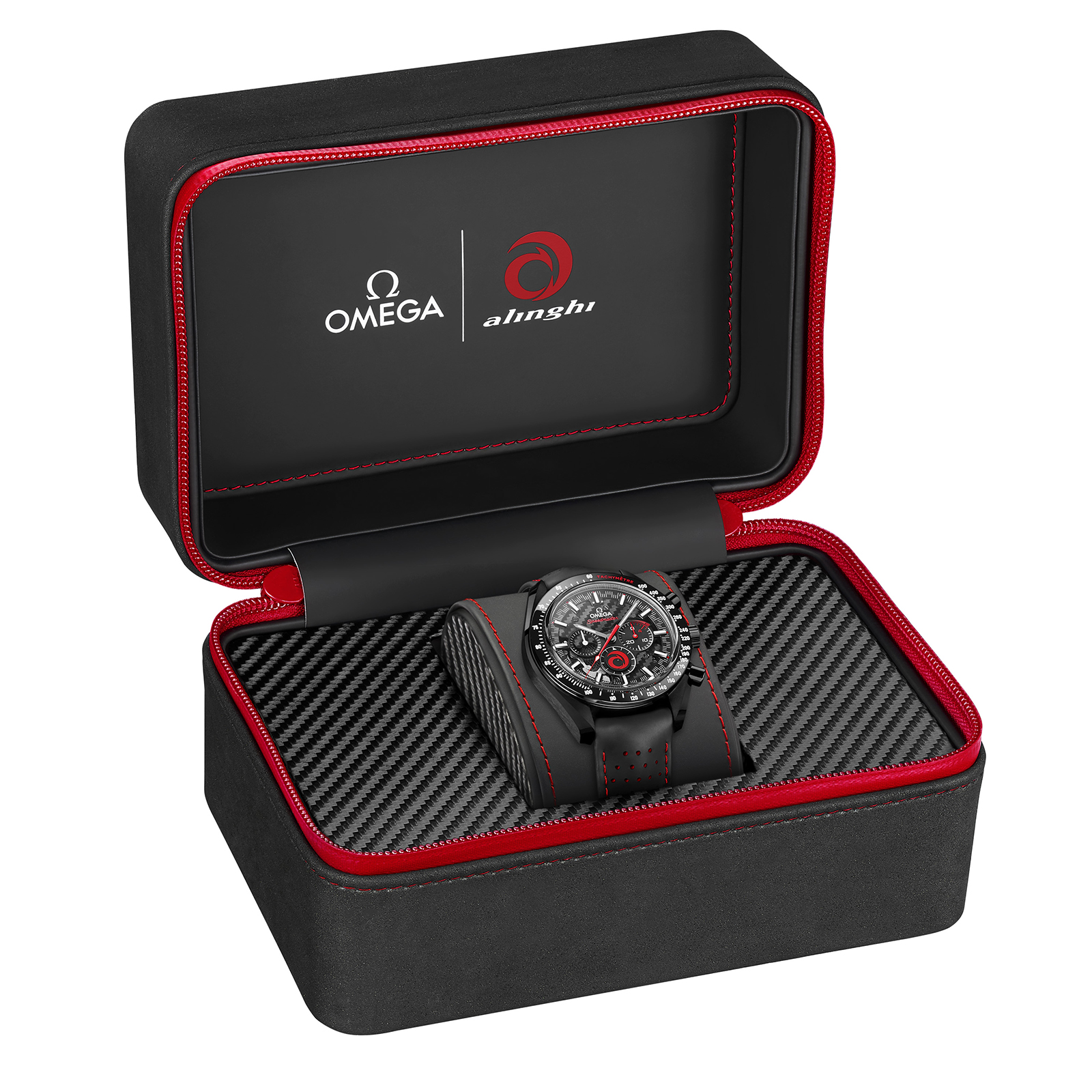 MiroTime Swiss Omega Speedmaster Dark Side of the Moon ALINGHI O31192443001002