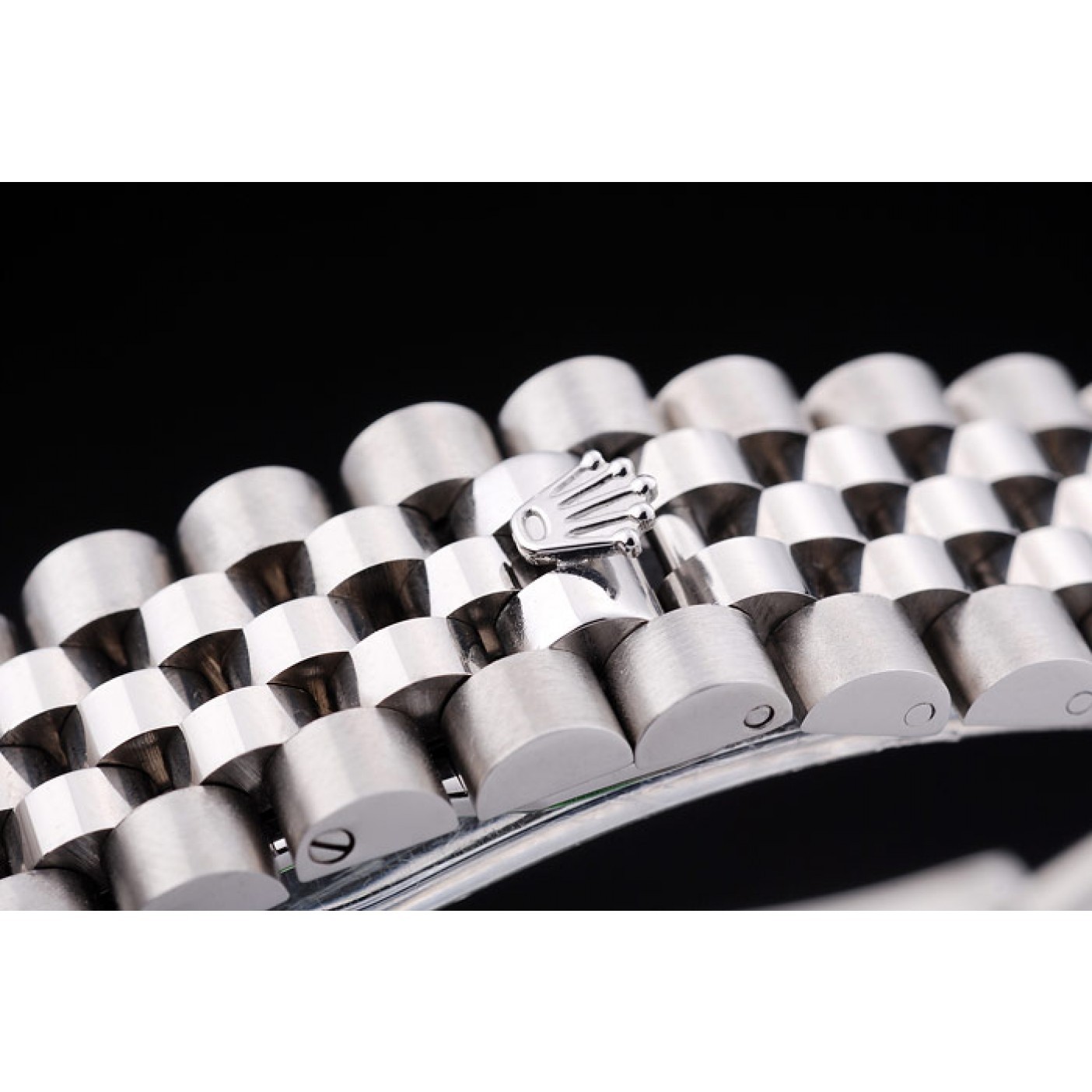 MiroTime Rolex Datejust White Radial Dial Ribbed Bezel 7478