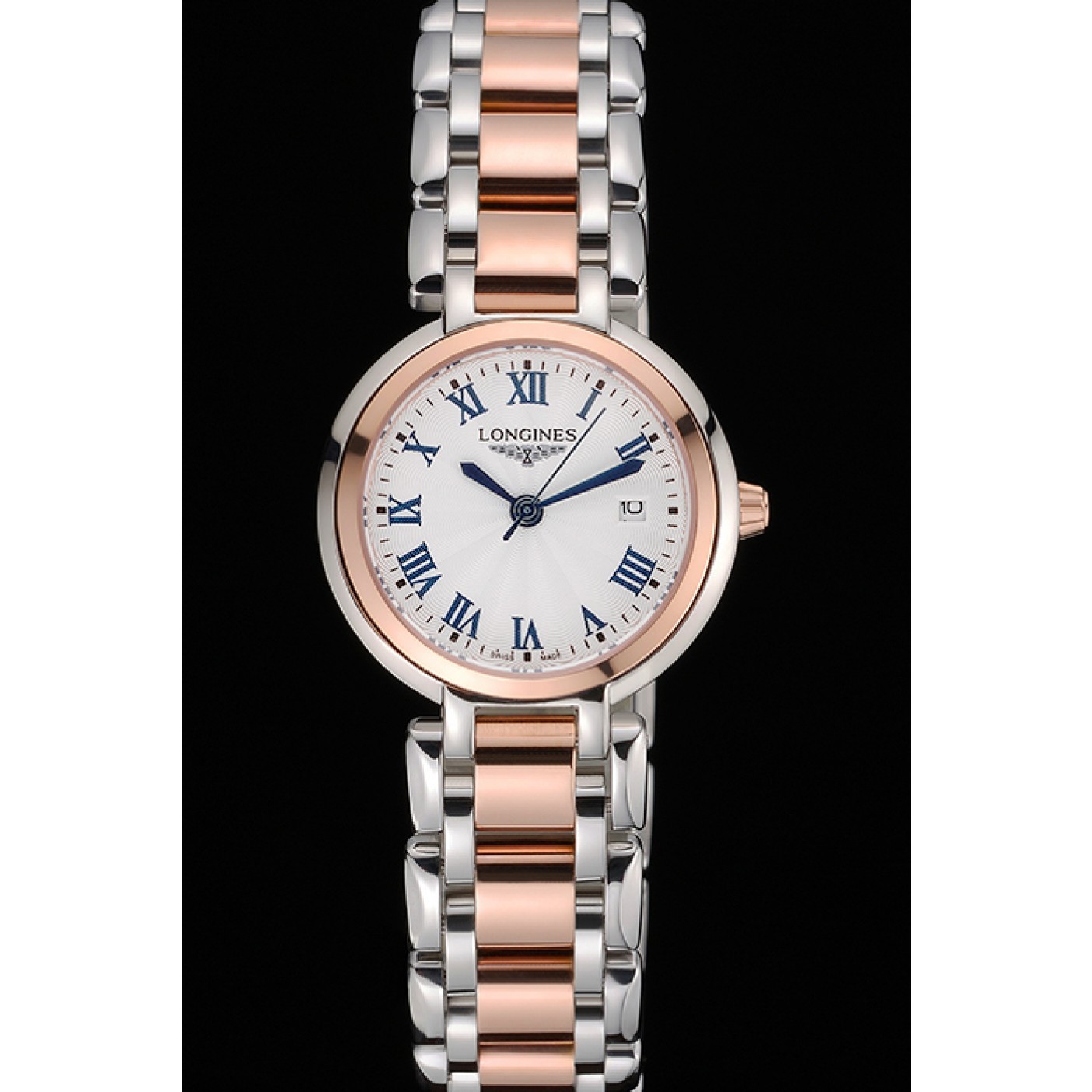 MiroTime Longines PrimaLuna Stainless Steel And Gold Case Roman Numerals 622586