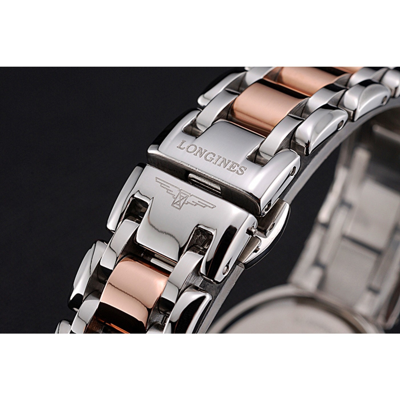 MiroTime Longines PrimaLuna Stainless Steel And Gold Case Roman Numerals 622586