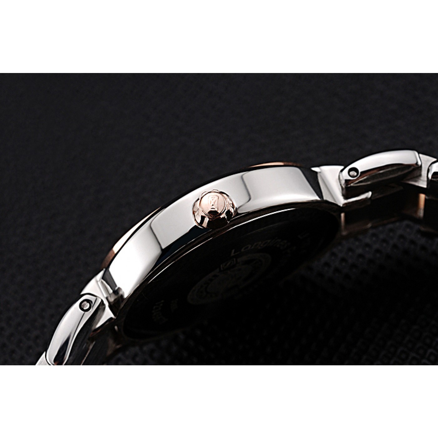 MiroTime Longines PrimaLuna Stainless Steel And Gold Case Roman Numerals 622586
