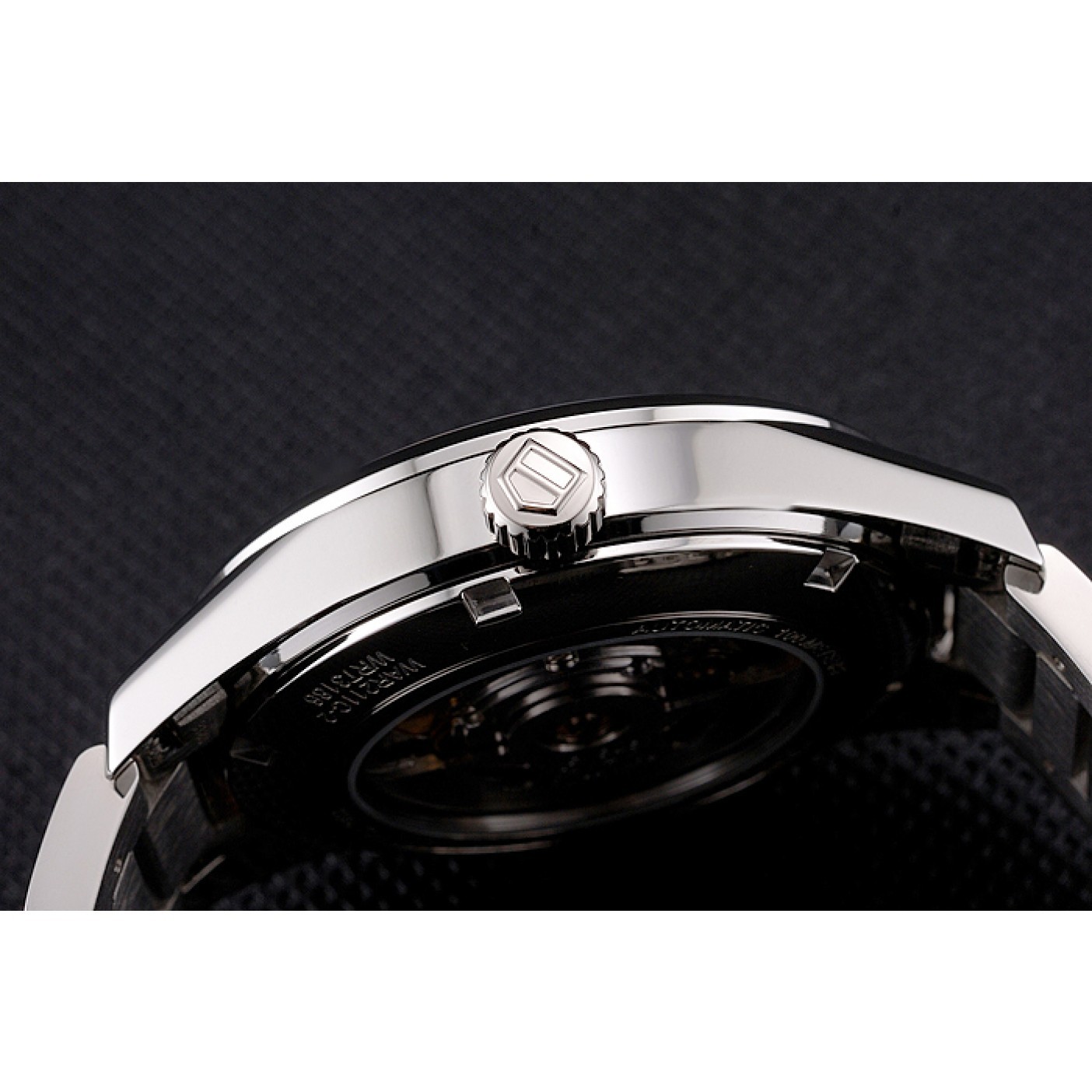 MiroTime Swiss Tag Heuer Carrera Calibre 5 Black Dial Stainless Steel Case And Bracelet