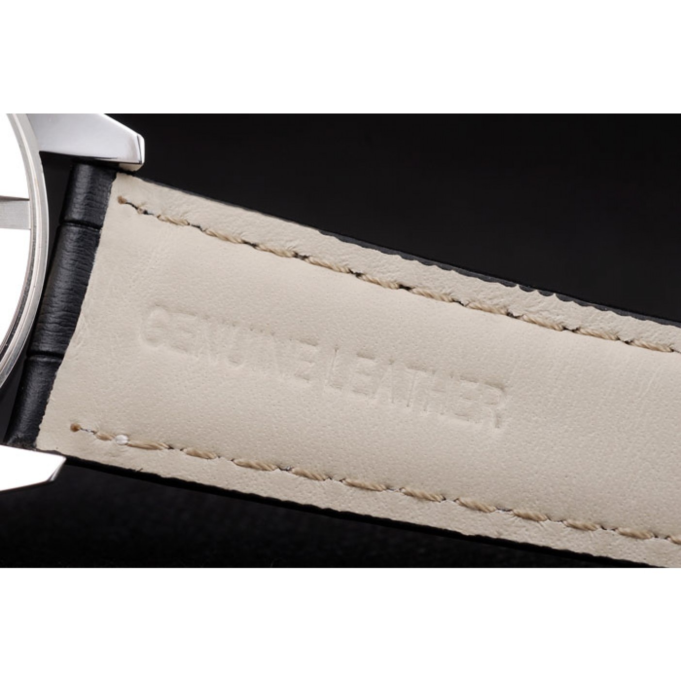 MiroTime Tag Heuer Swiss Carrera Tachymeter Bezel Black Leather Strap Checkered Brown Dial