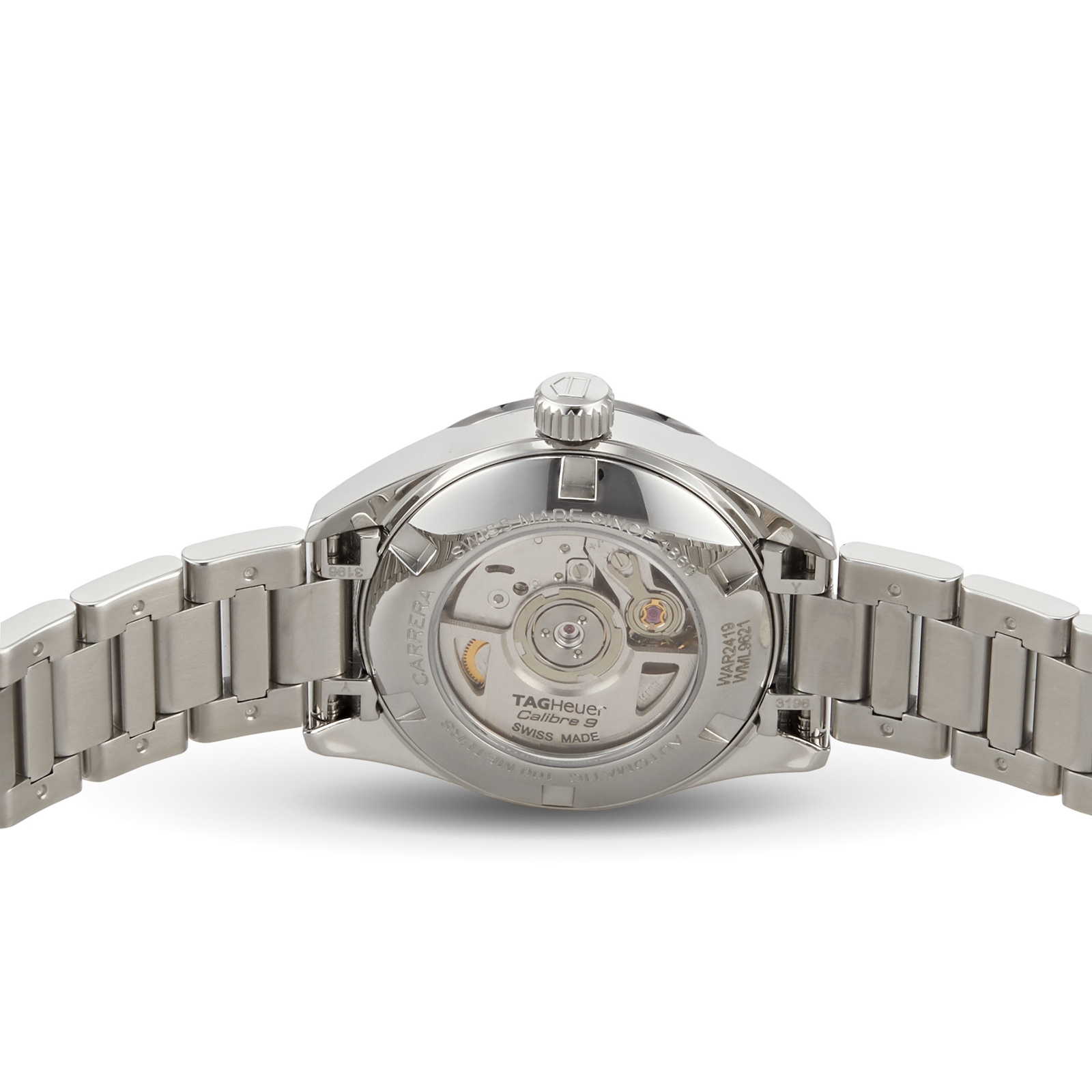 MiroTime TAG Heuer Carrera Calibre 9 28mm Ladies Watch WAR2419.BA0776