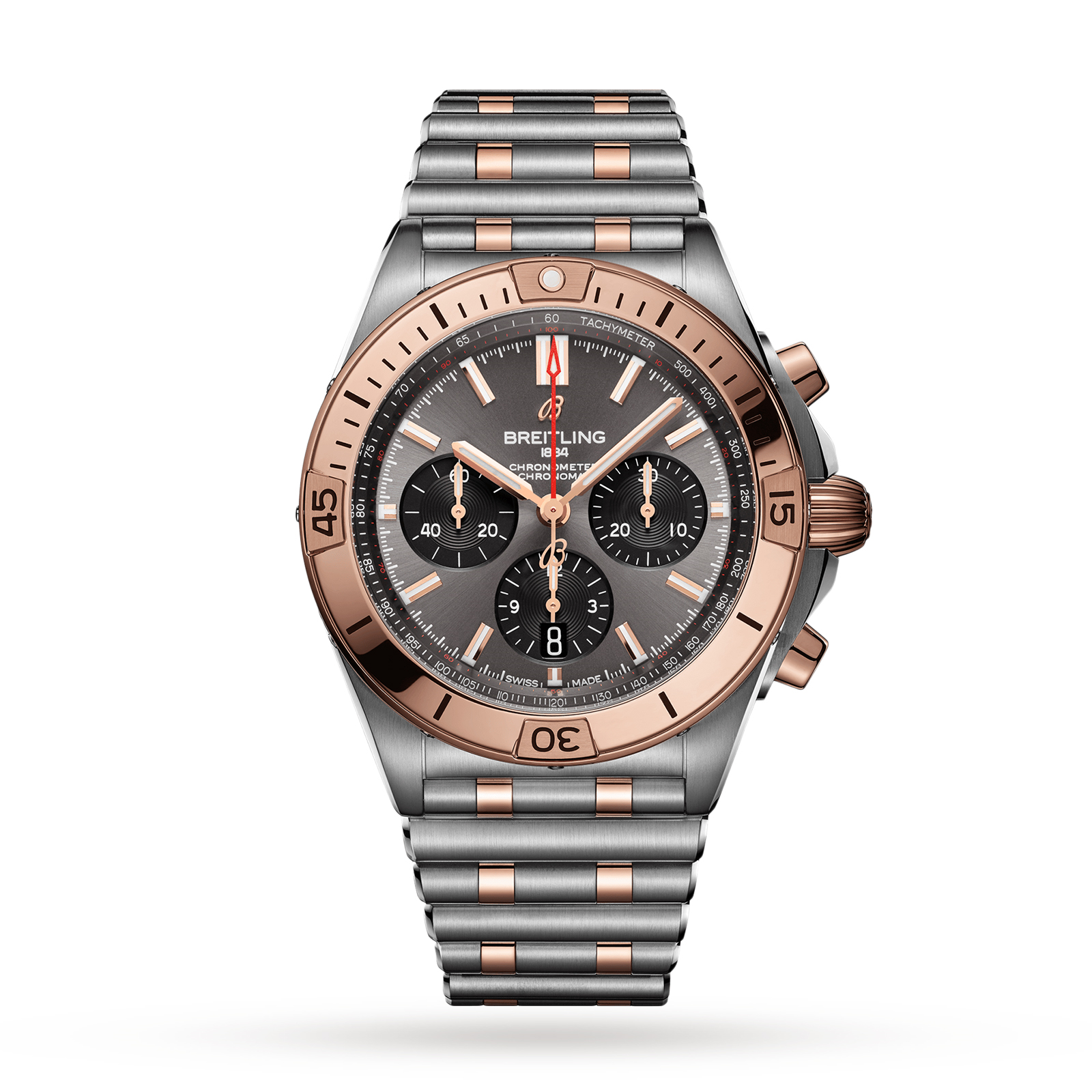 MiroTime Swiss Breitling Chronomat 42mm Mens Watch UB0134101B1U1