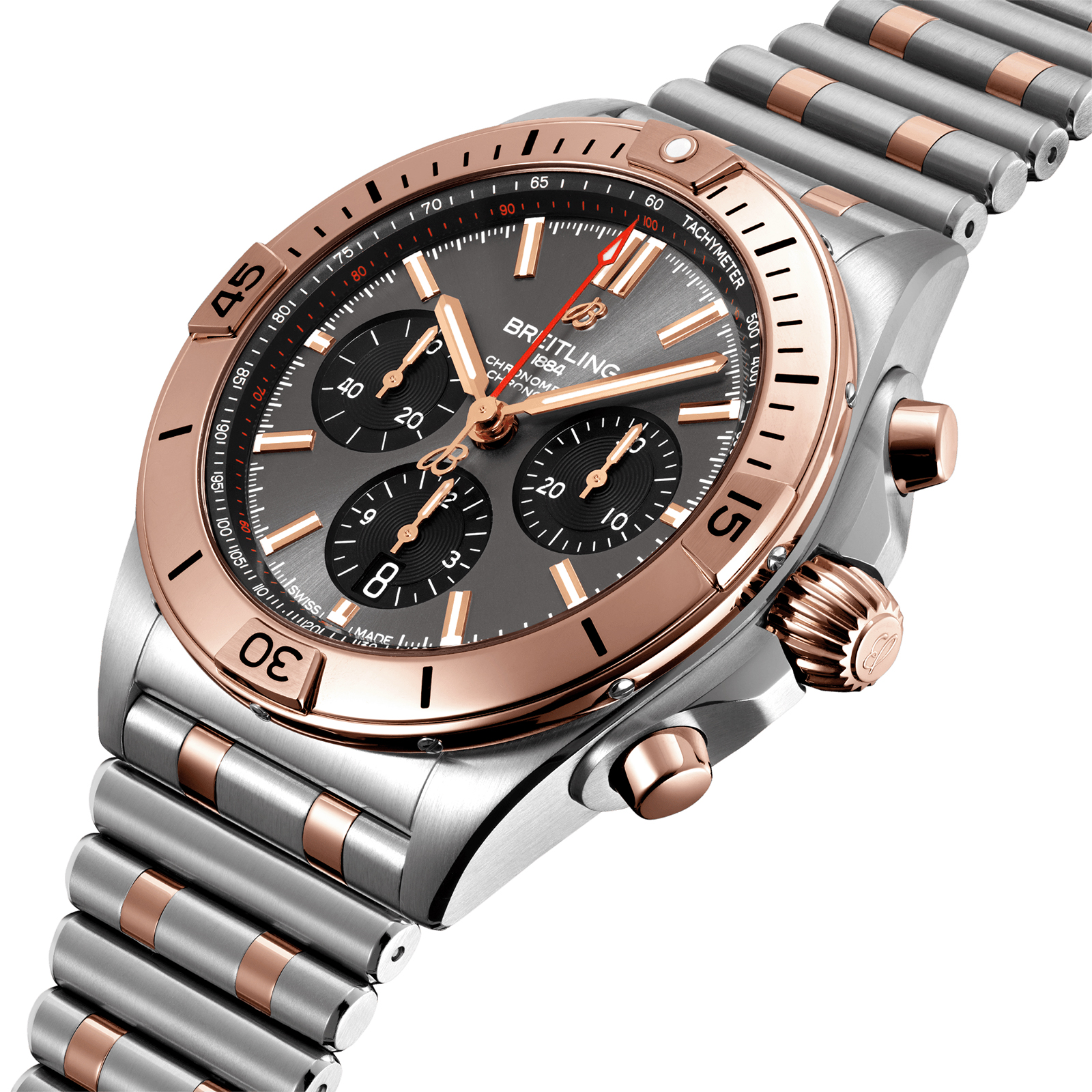 MiroTime Swiss Breitling Chronomat 42mm Mens Watch UB0134101B1U1