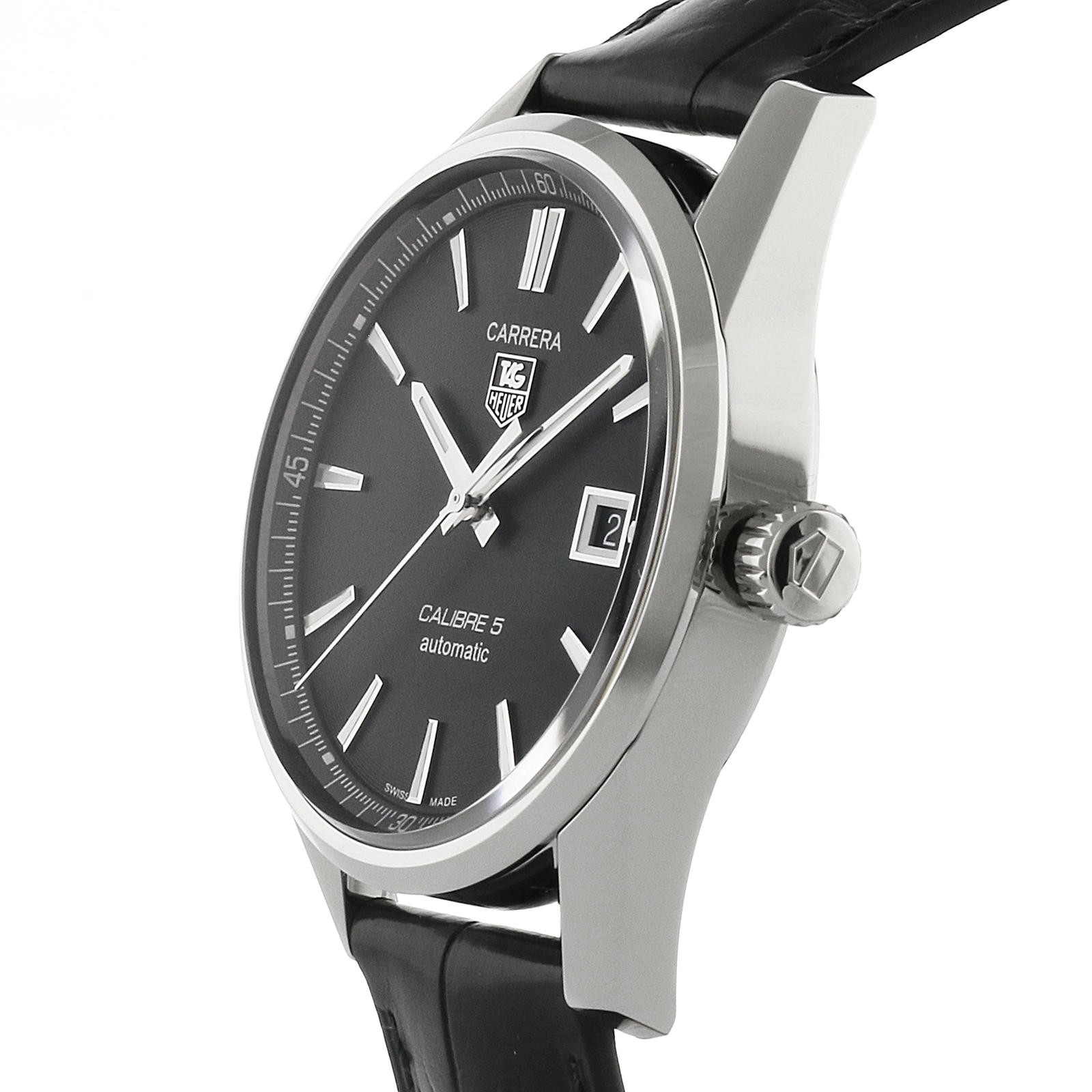MiroTime TAG Heuer Carrera Calibre 5 39mm Mens Watch WAR211A.FC6180