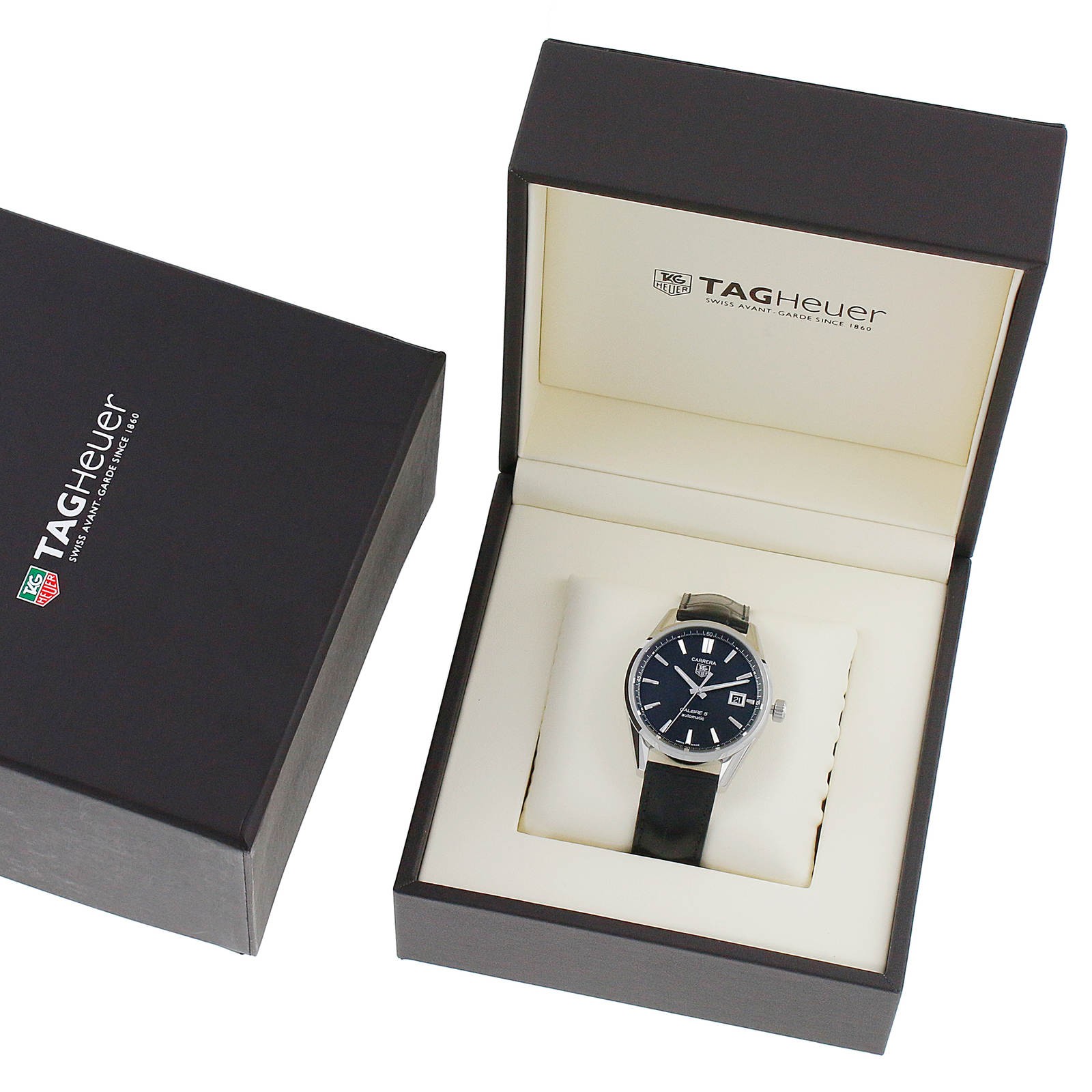 MiroTime TAG Heuer Carrera Calibre 5 39mm Mens Watch WAR211A.FC6180