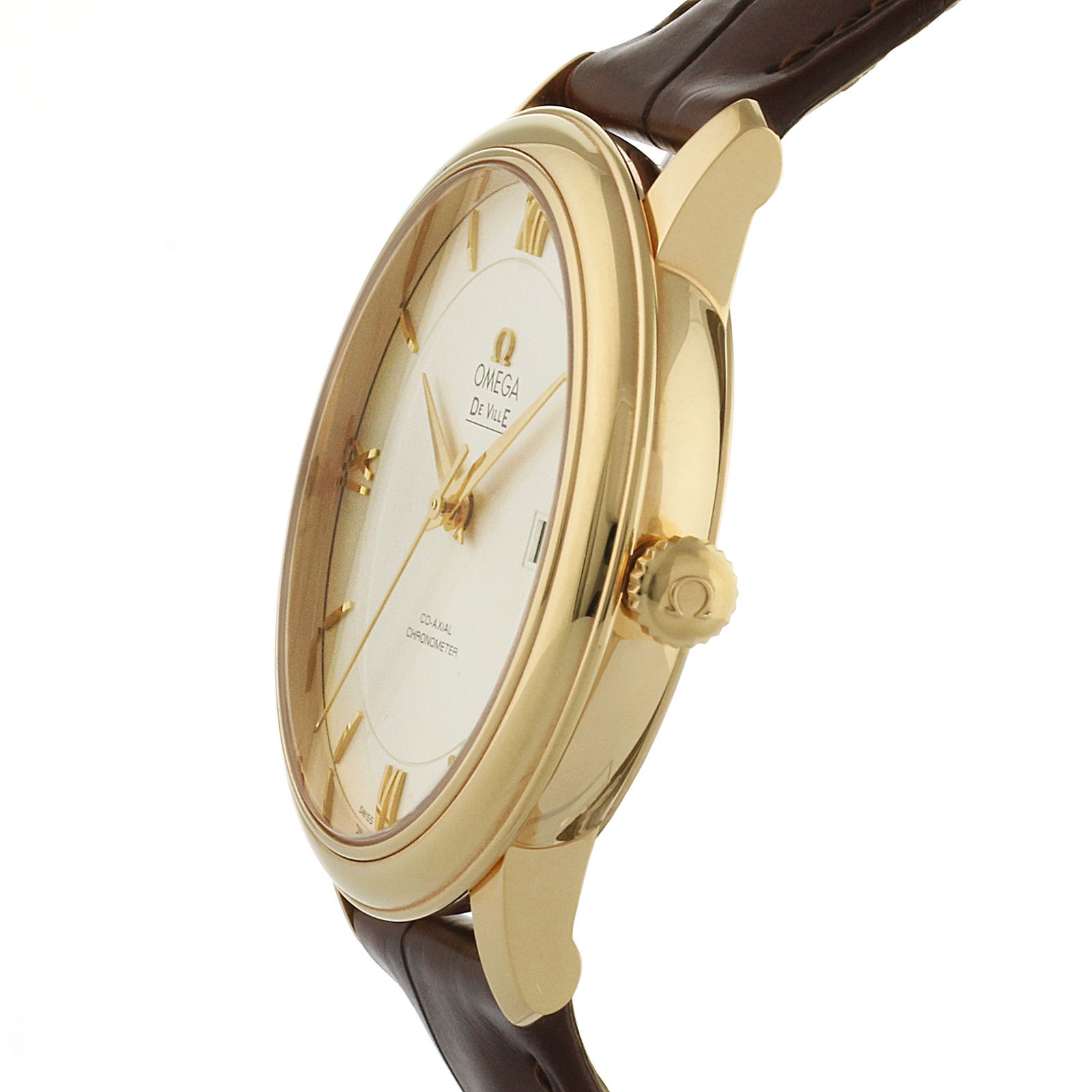 MiroTime Swiss Omega De Ville Prestige Co-Axial 39.5mm Mens Watch O42453402002001