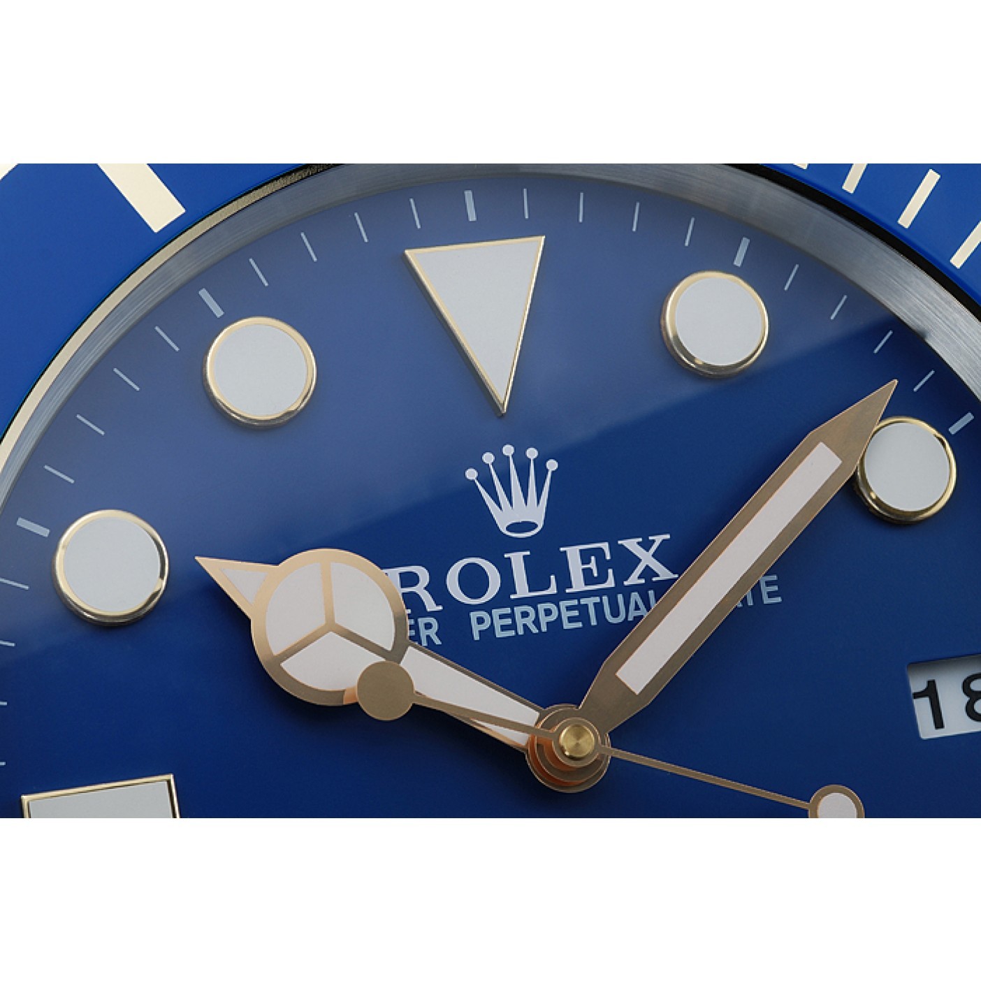 MiroTime Rolex Submariner Wall Clock Blue 622475