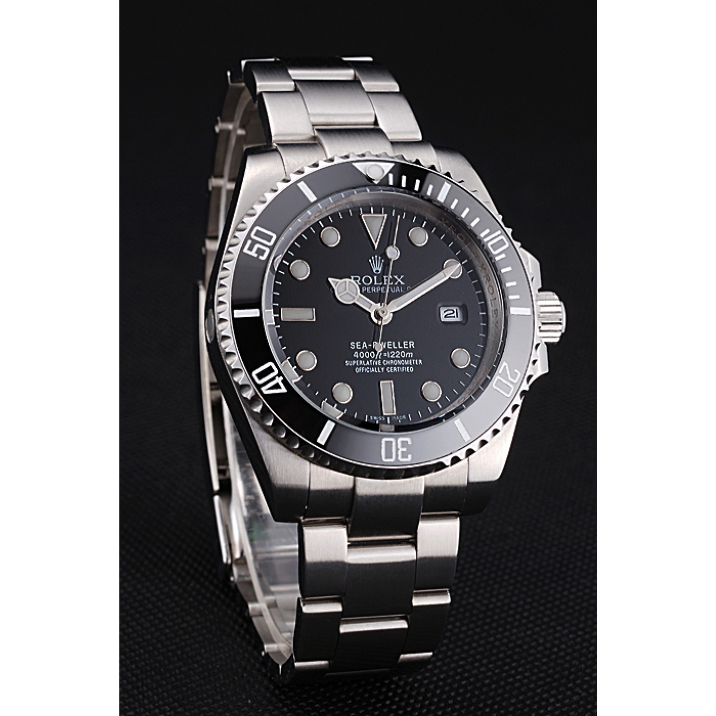 MiroTime Rolex Sky Dwellerr Black Dial Stainless Steel Case And Bracelet 622837