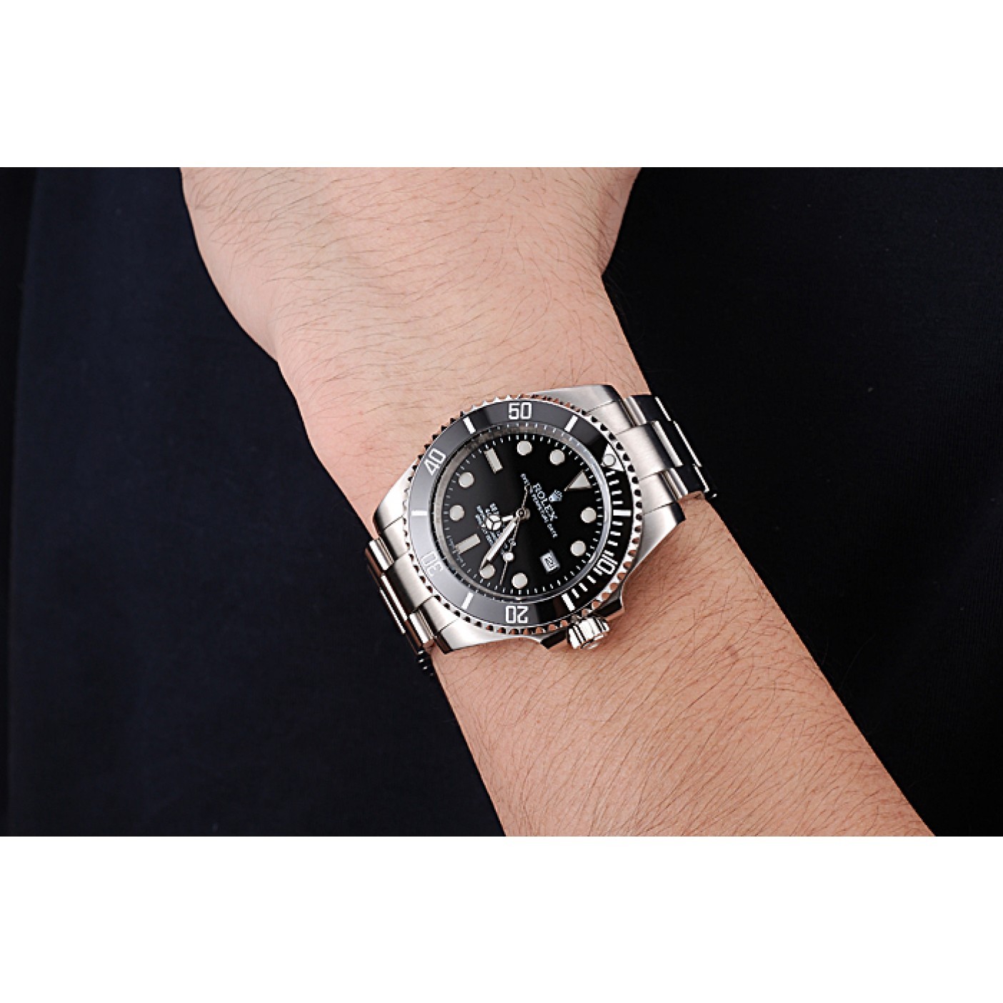 MiroTime Rolex Sky Dwellerr Black Dial Stainless Steel Case And Bracelet 622837