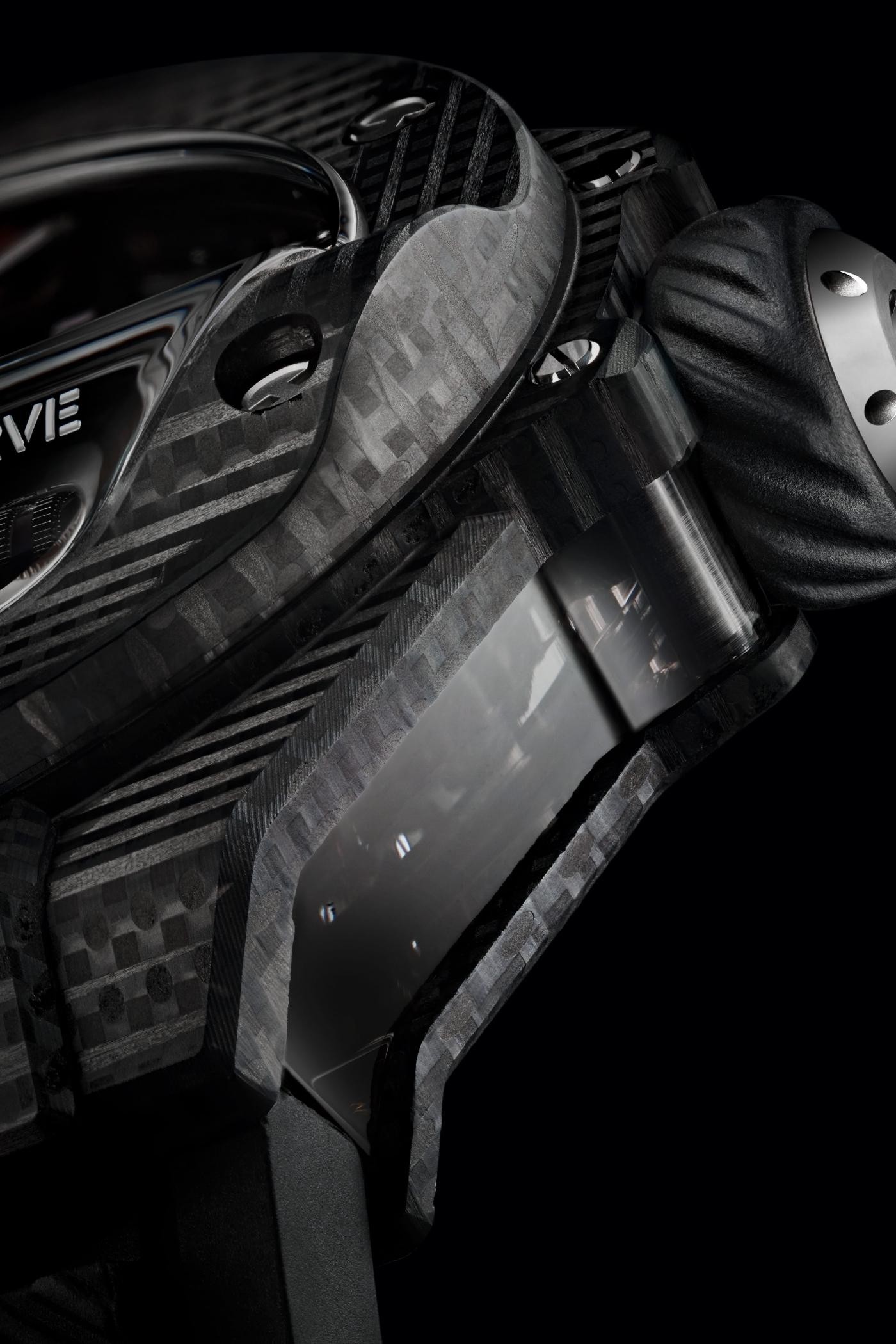 MiroTime AAA Replica Hublot Big Bang MP-11 Power Reserve 14 Days 3D Carbon Watch 911.QD.0123.RX