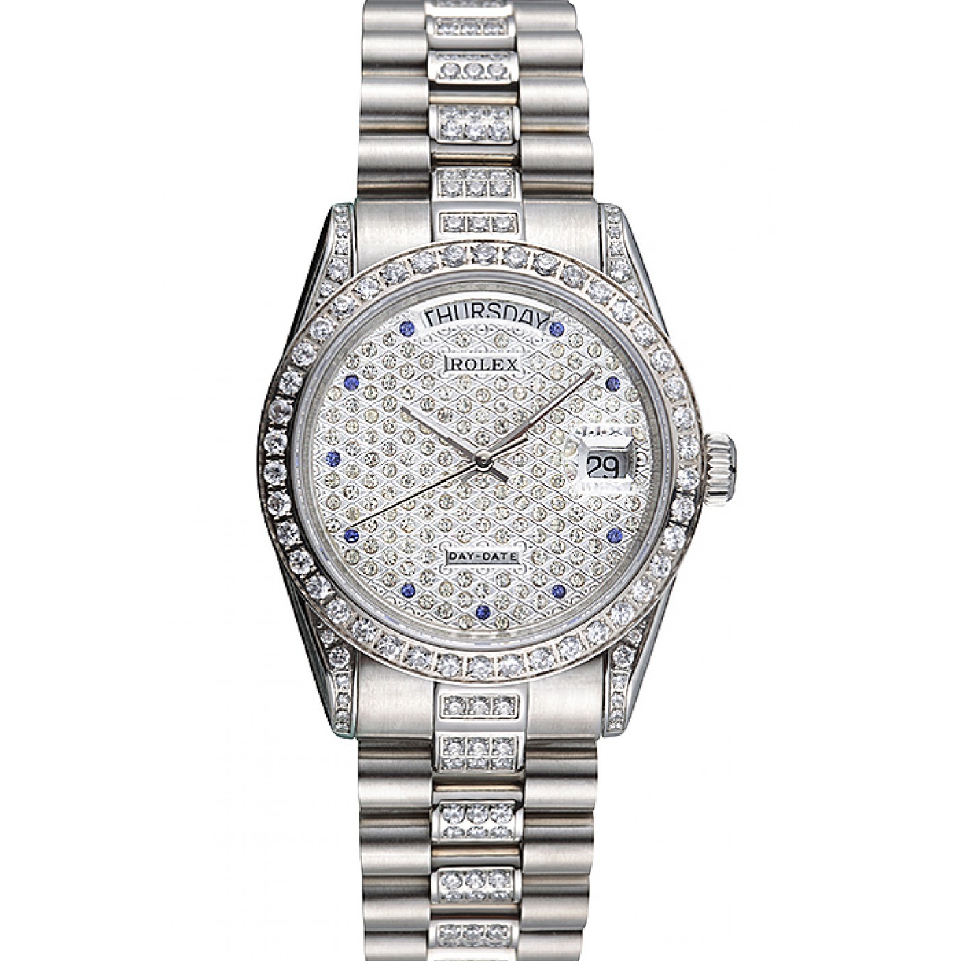 MiroTime Swiss Rolex Day-Date Diamonds-srl182 621612