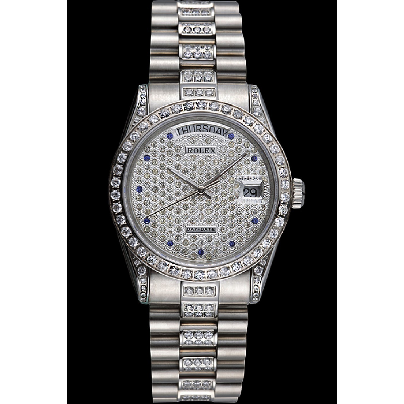MiroTime Swiss Rolex Day-Date Diamonds-srl182 621612