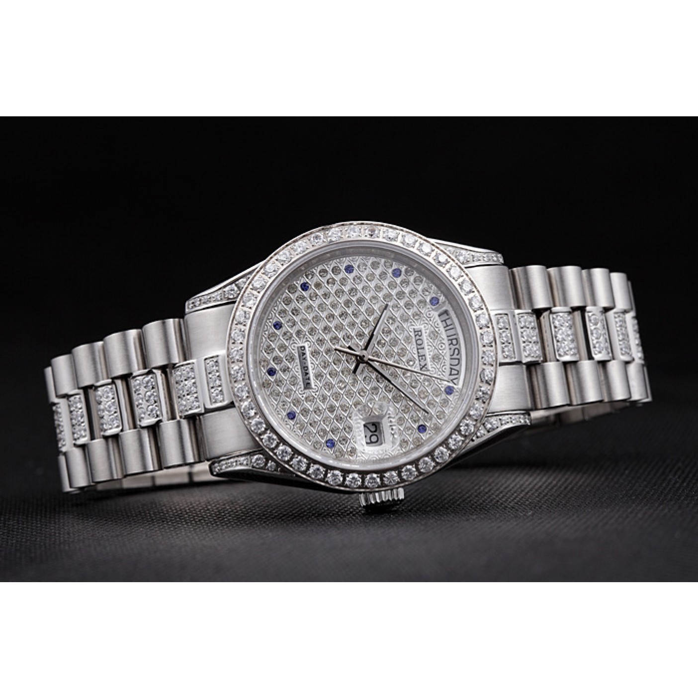 MiroTime Swiss Rolex Day-Date Diamonds-srl182 621612