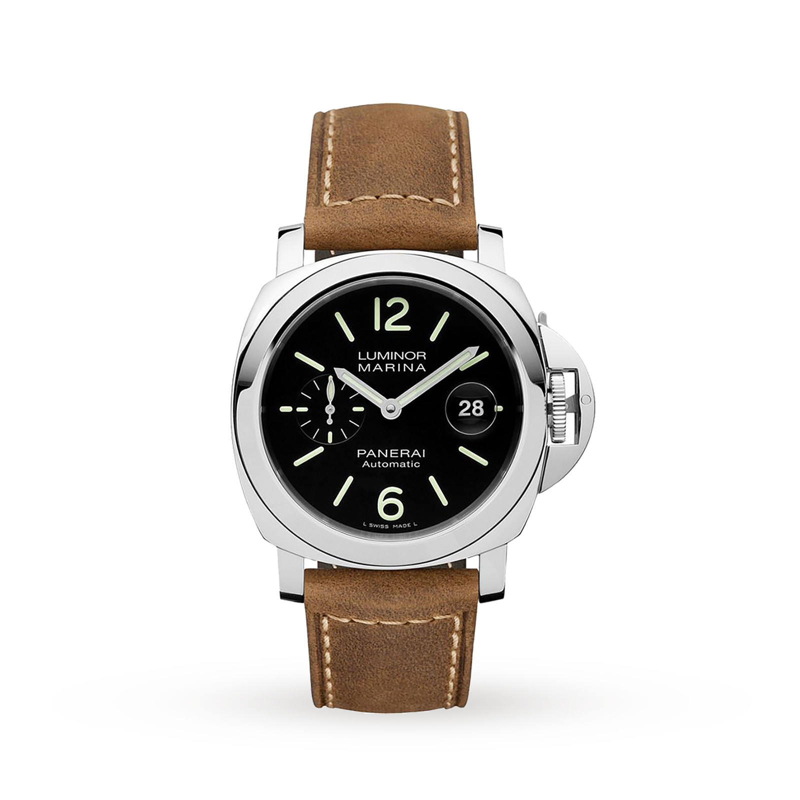MiroTime Swiss Panerai Luminor 44mm Mens Watch PAM01104