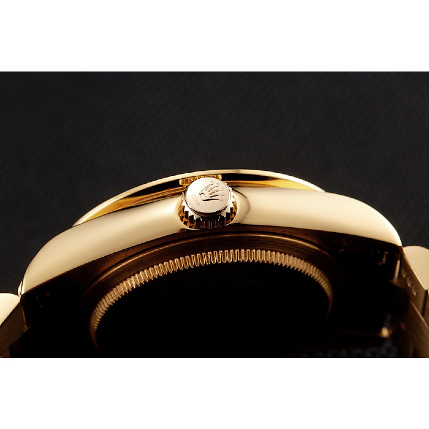 MiroTime Swiss Rolex Datejust Champagne Dial Diamond Bezel Gold Bracelet 1454097