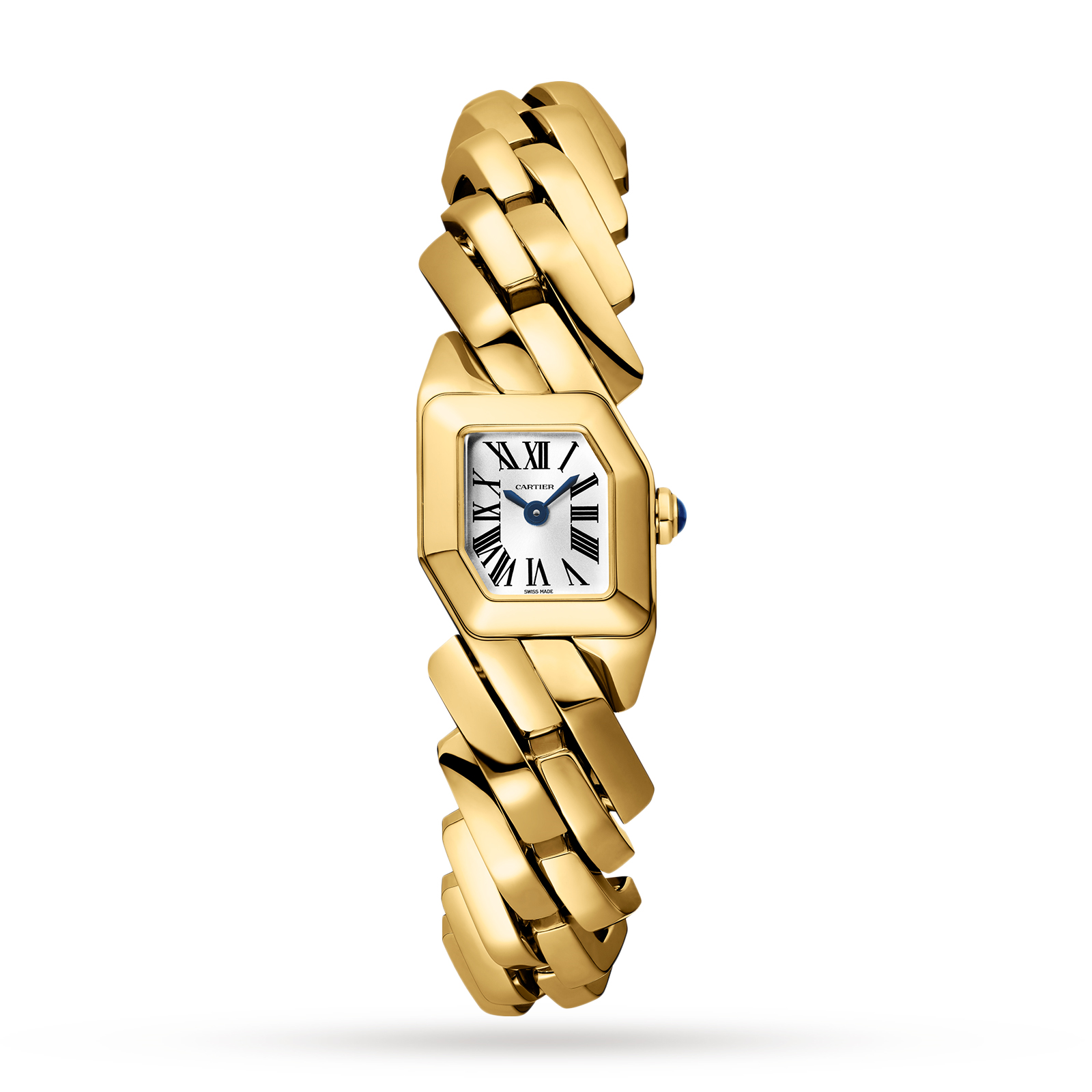 MiroTime Swiss Maillon de Cartier watch Yellow gold