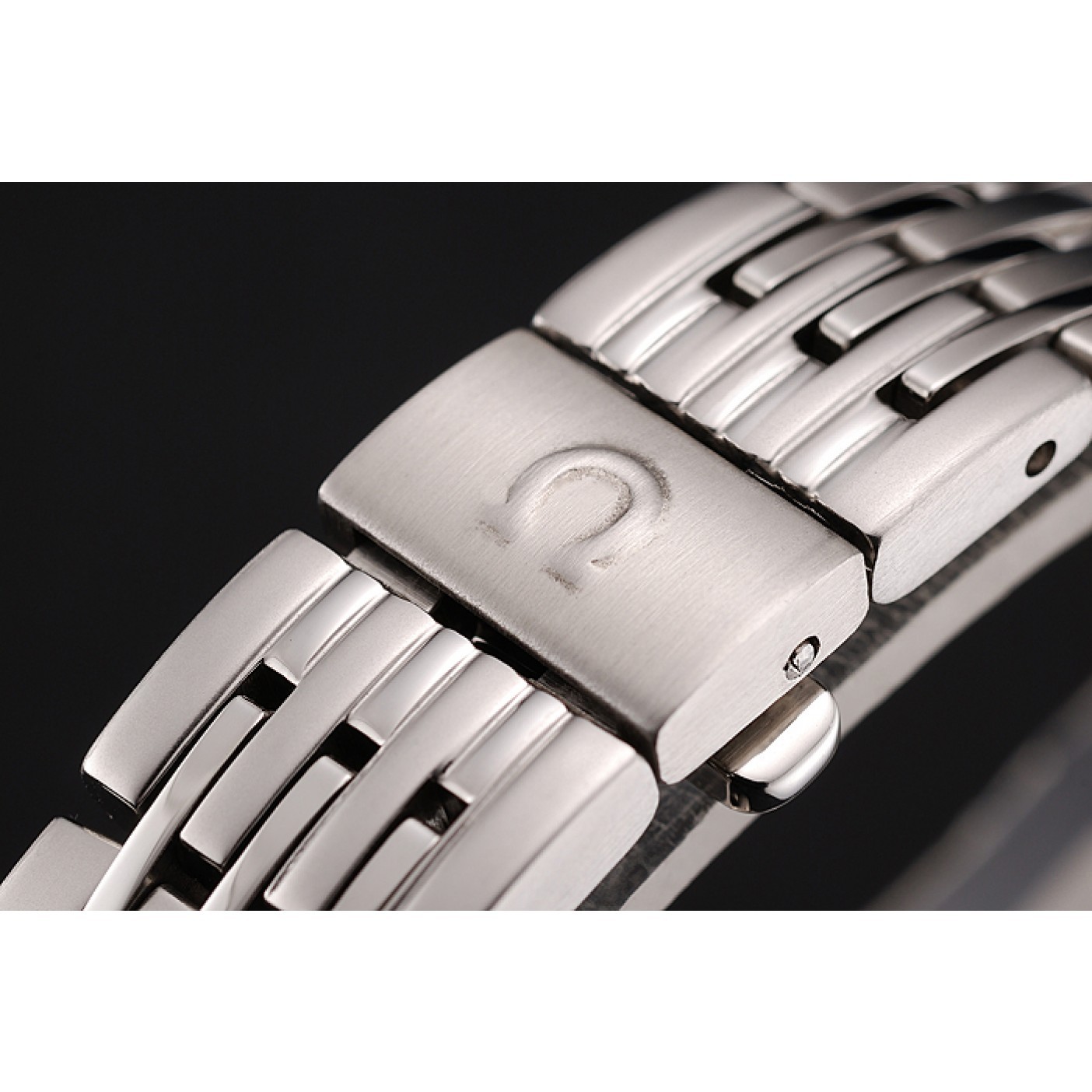 MiroTime Omega De Ville Ladies White Dial Roman Numerals Stainless Steel Case And Bracelet 1453792