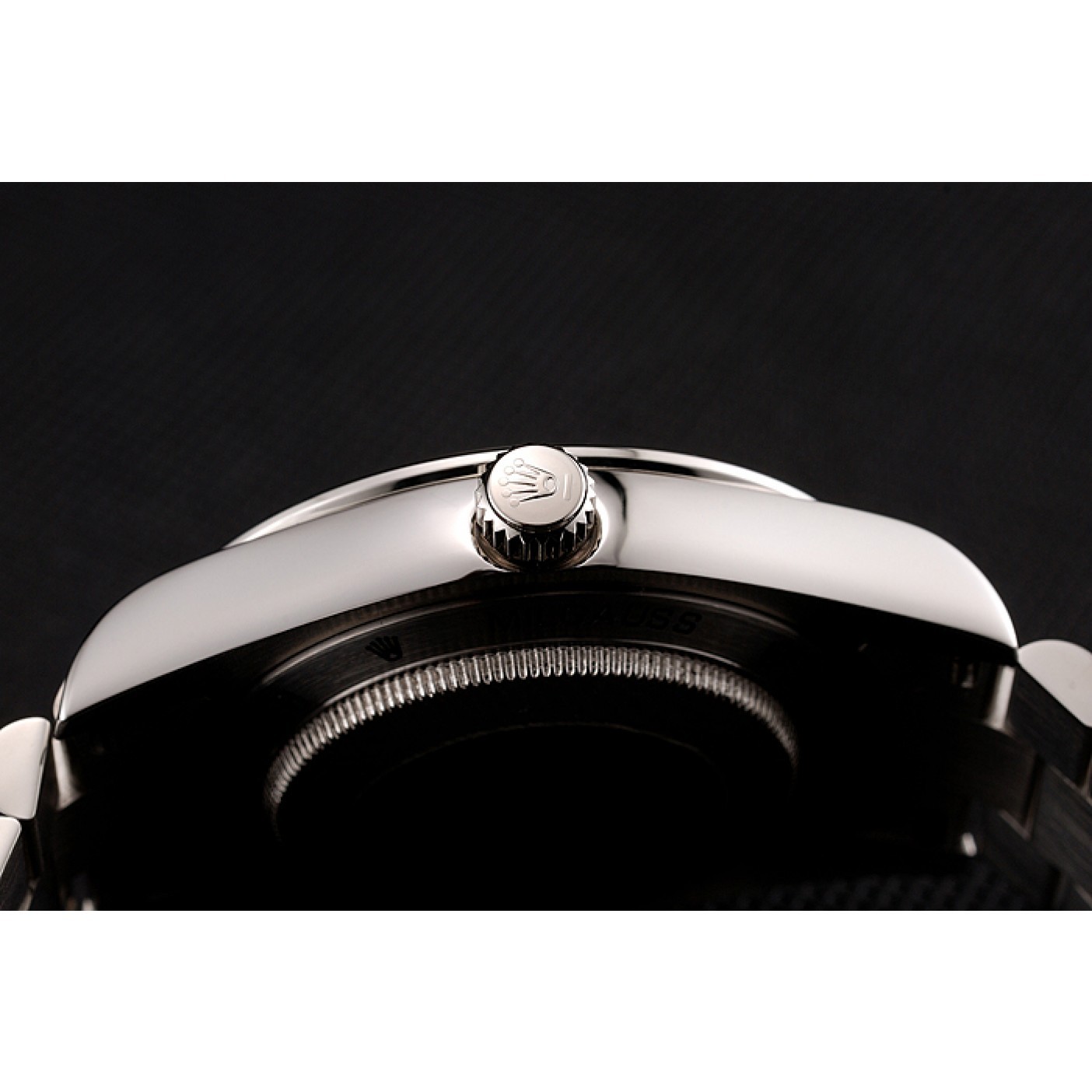 MiroTime Swiss Rolex Day-Date Diamonds Bezel Staineless Steel Bracelet 1454109