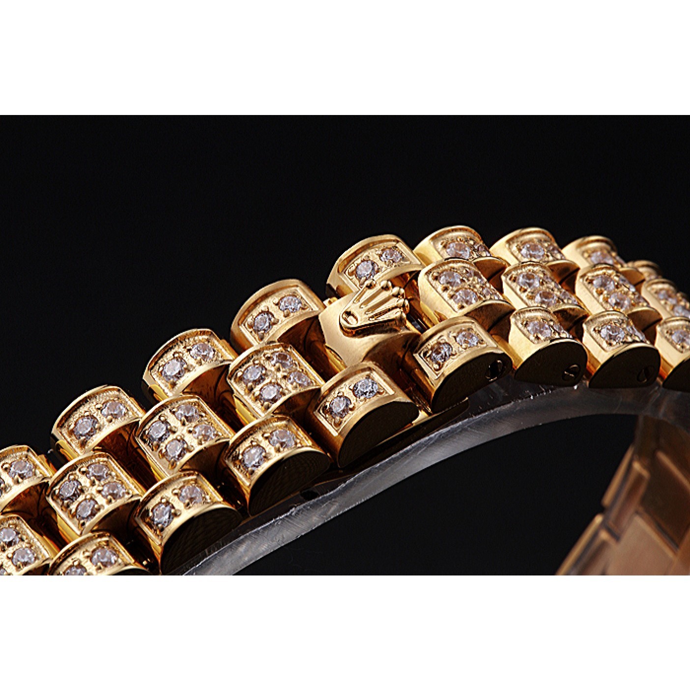 MiroTime Swiss Rolex DateJust Diamond Dial Gold 622024
