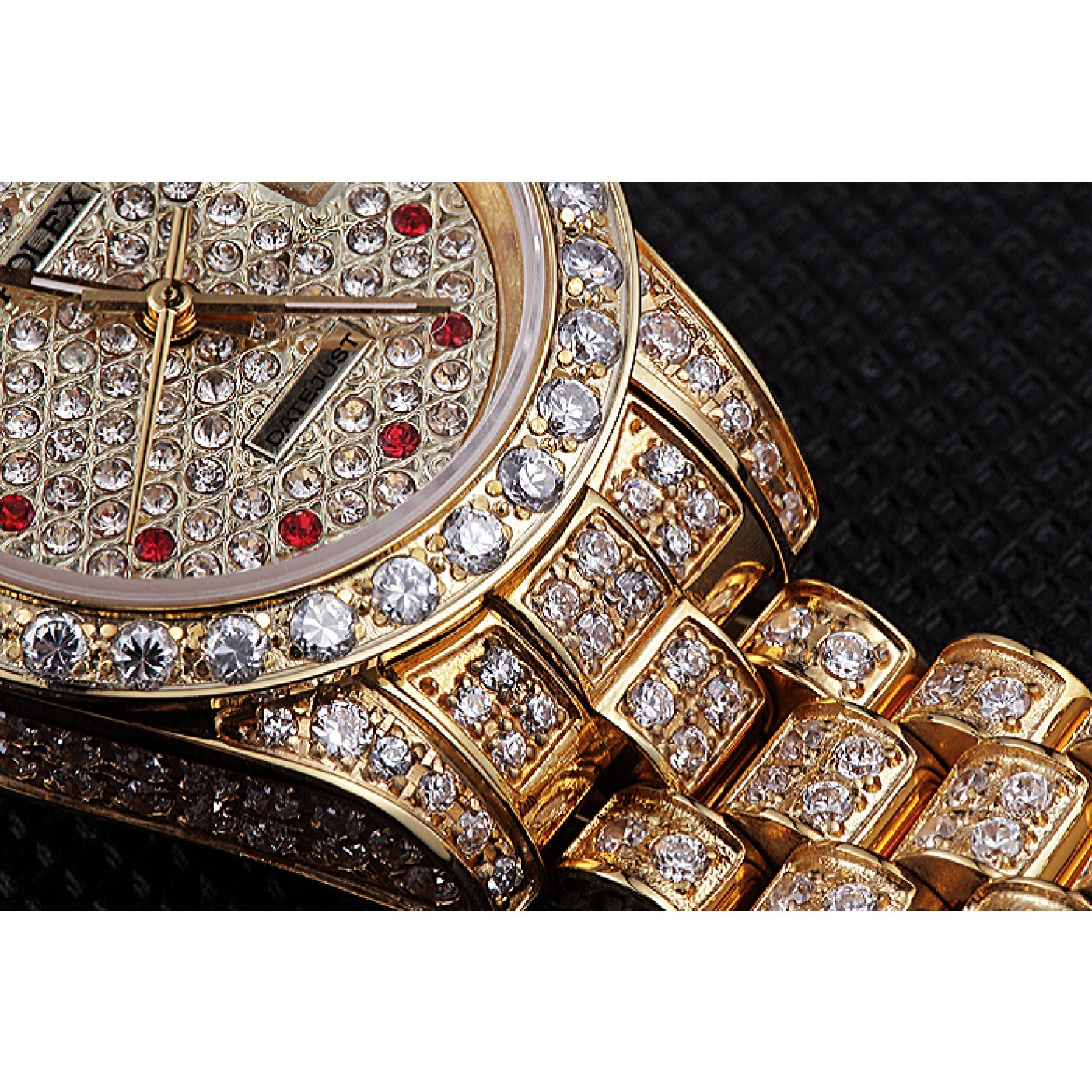 MiroTime Swiss Rolex DateJust Diamond Dial Gold 622024