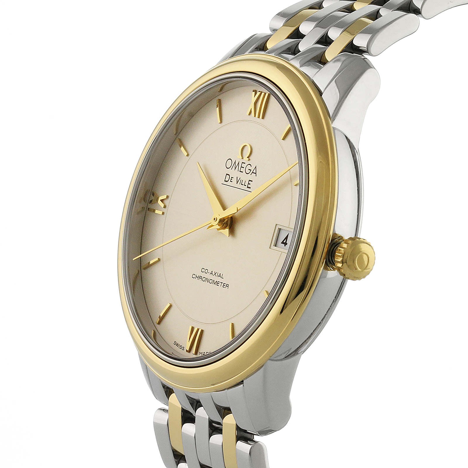 MiroTime Swiss Omega De Ville Prestige Co-Axial 36.8mm Mens Watch O42420372002001