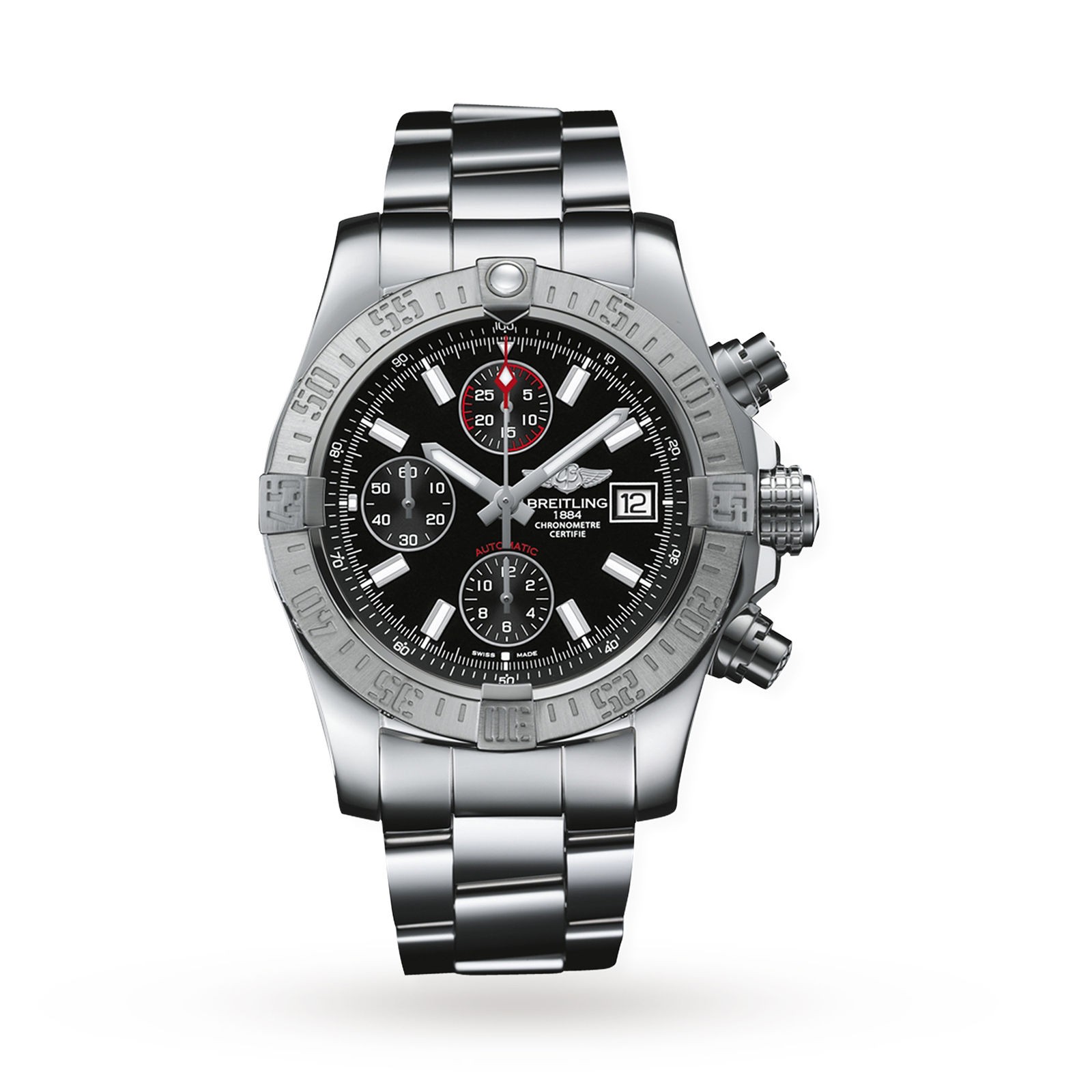 MiroTime Swiss Breitling Avenger II 43mm Mens Watch A1338111B1A1