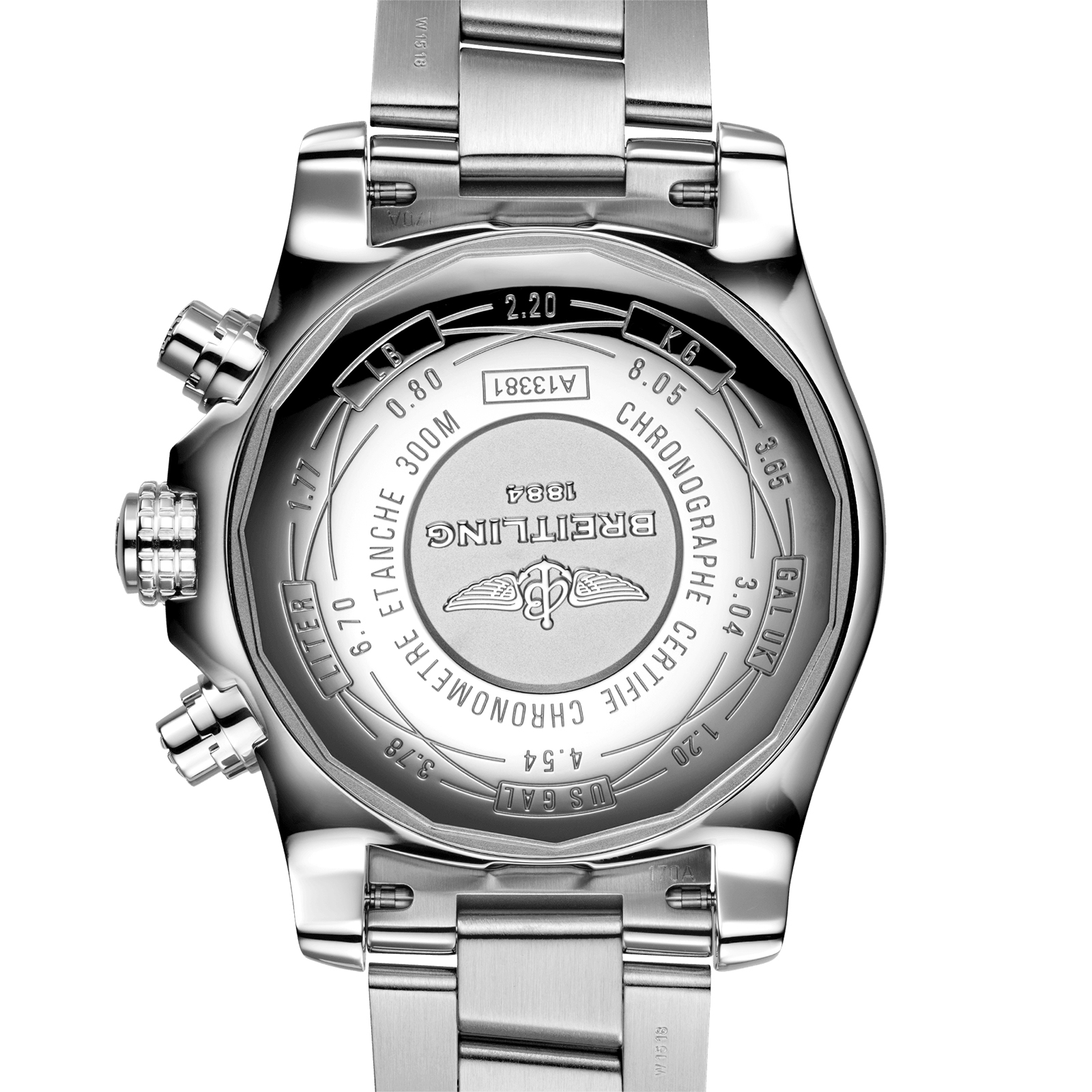 MiroTime Swiss Breitling Avenger II 43mm Mens Watch A1338111B1A1