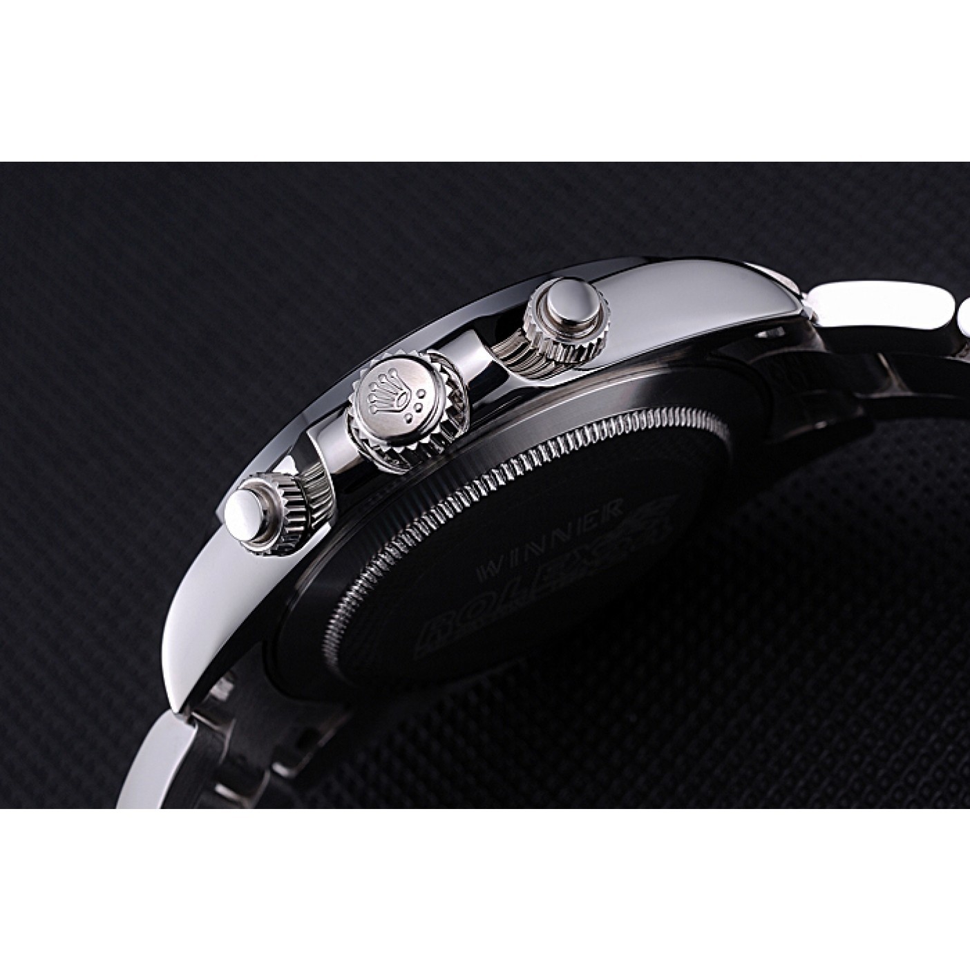 MiroTime Rolex Cosmograph Daytona White Dial Stainless Steel Bracelet 622542