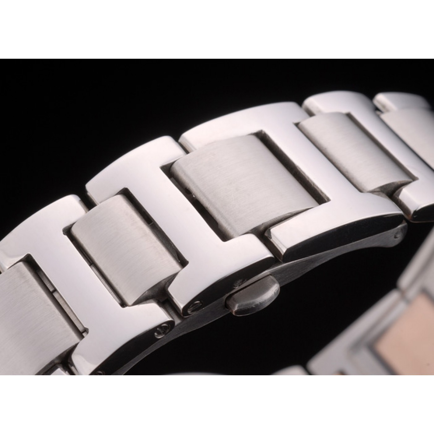 MiroTime Cartier Ballon Bleu 42mm White Dial Stainless Steel Case Two Tone Rose Gold Bracelet