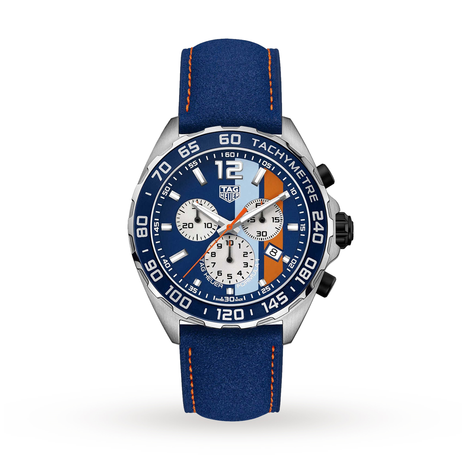 MiroTime TAG Heuer Formula 1 Gulf Special Edition 43mm Mens Watch CAZ101N.FC8243